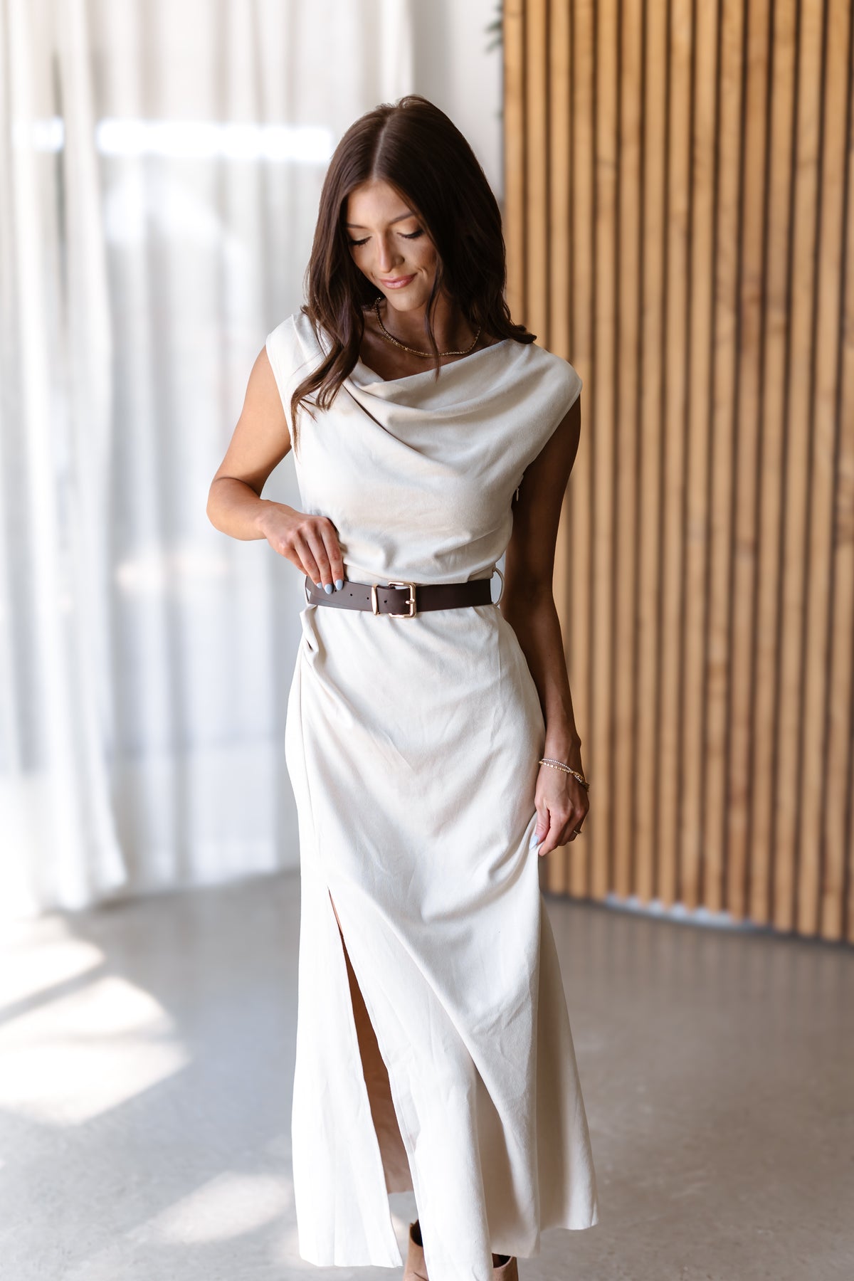 Aspen Dress - Ecru
