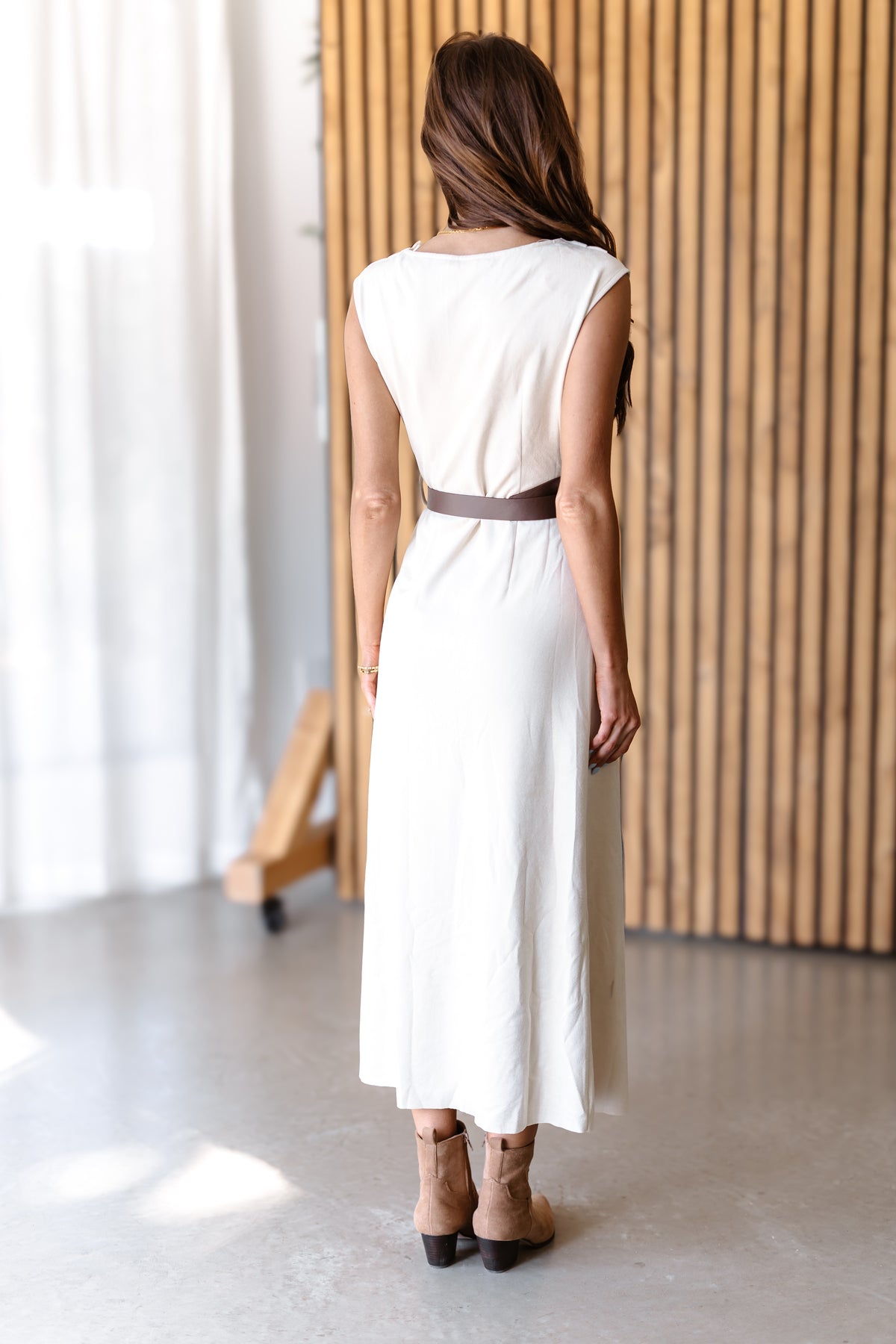 Aspen Dress - Ecru