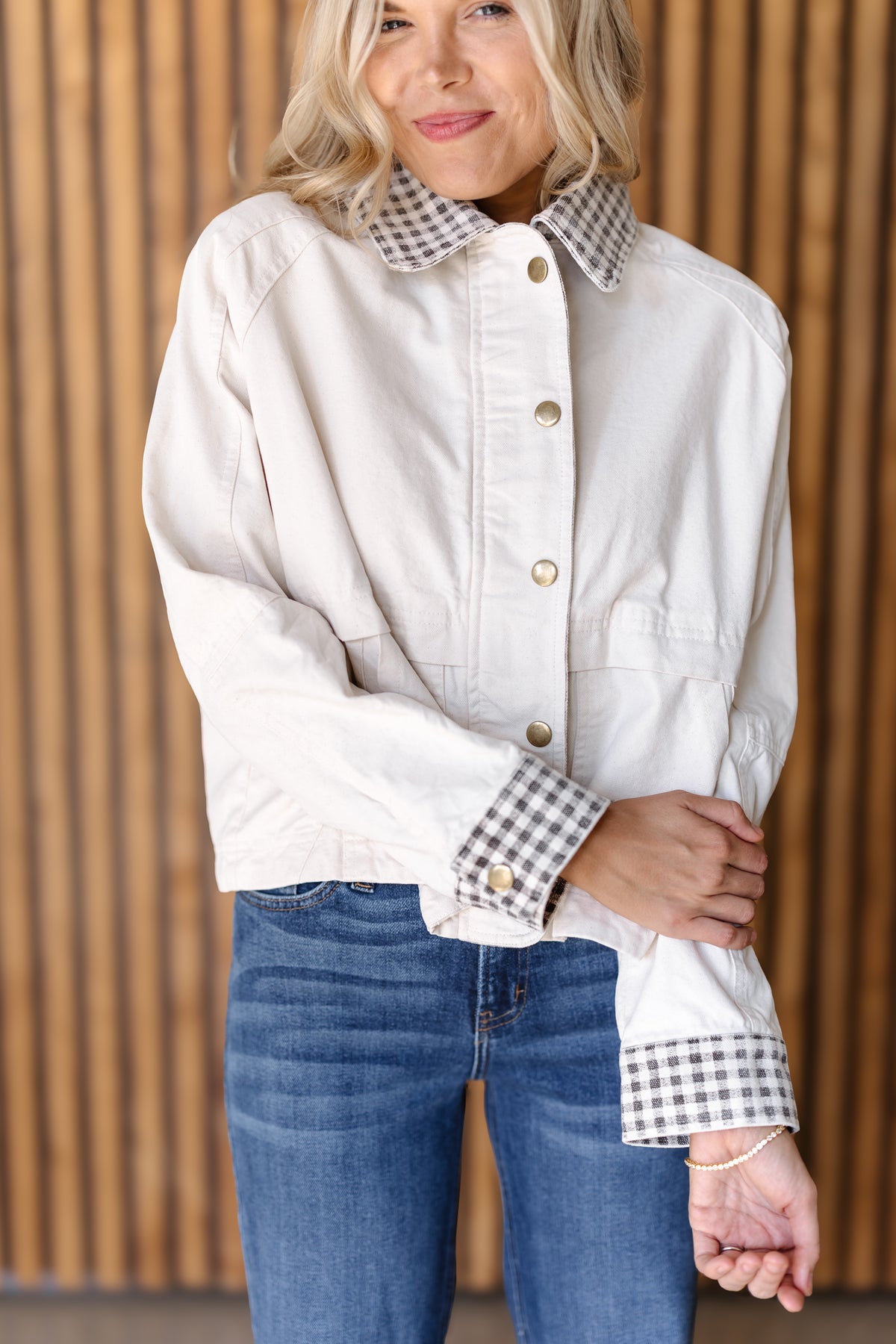 Just Getting Warmed Up Jacket - Beige