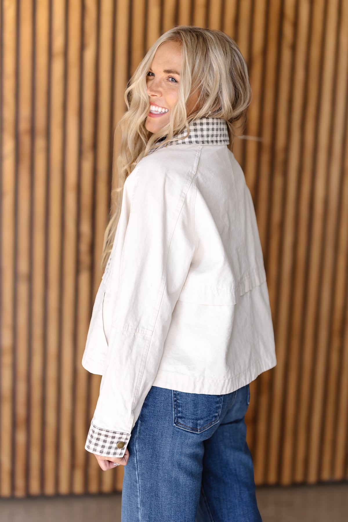 Just Getting Warmed Up Jacket - Beige