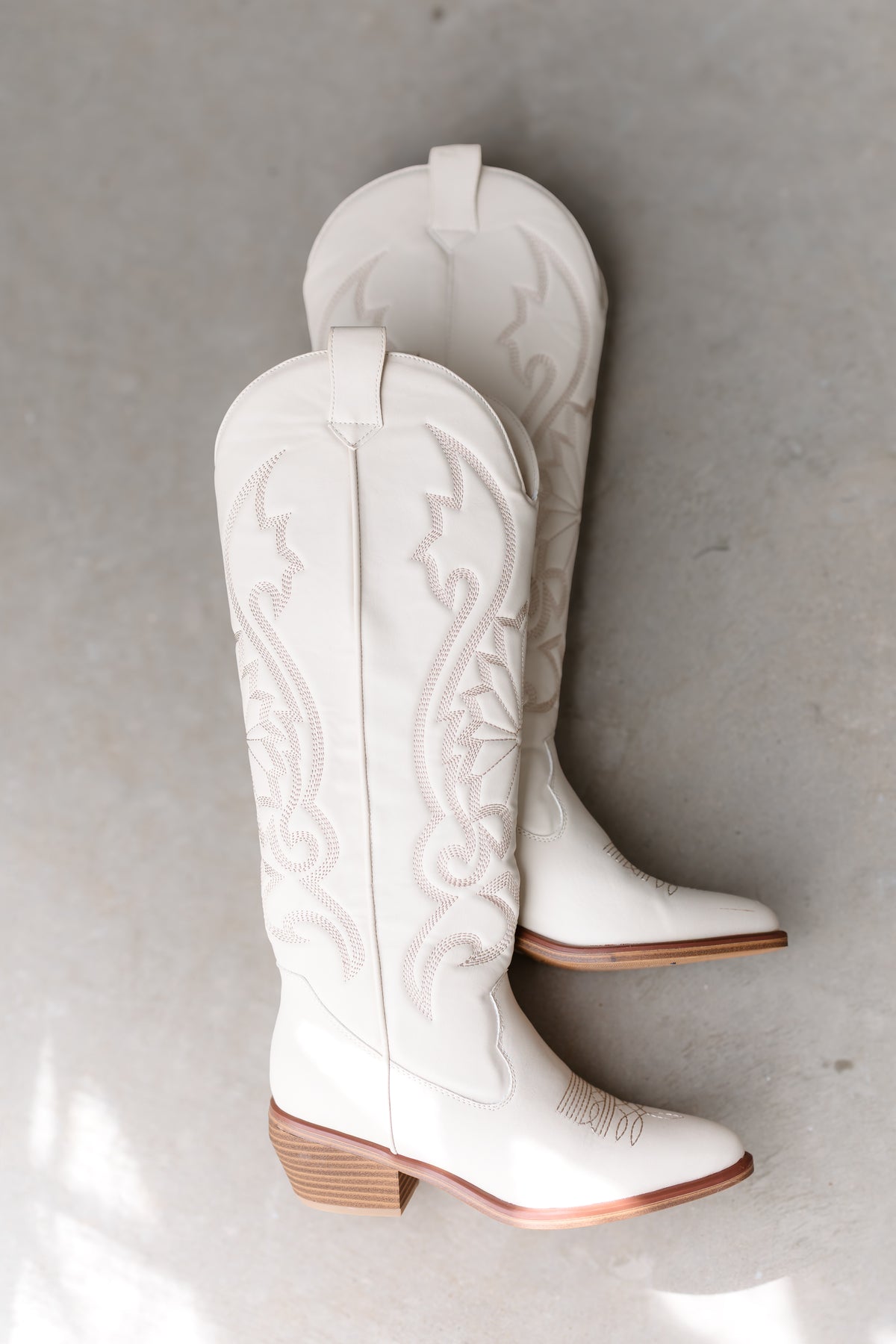 MIA: Kolt Western Boot - Ivory