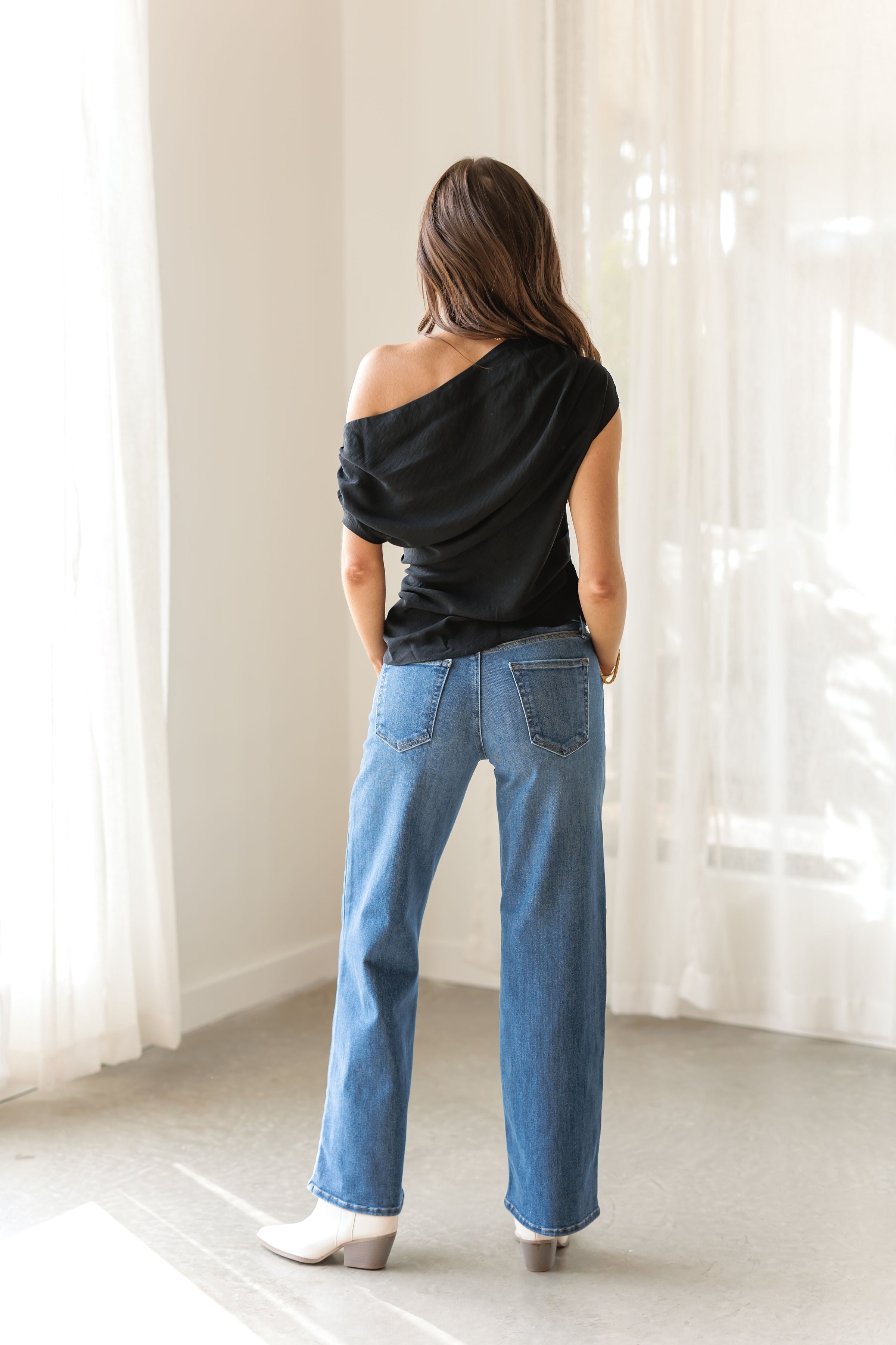 Choose Your Pace Top - Black