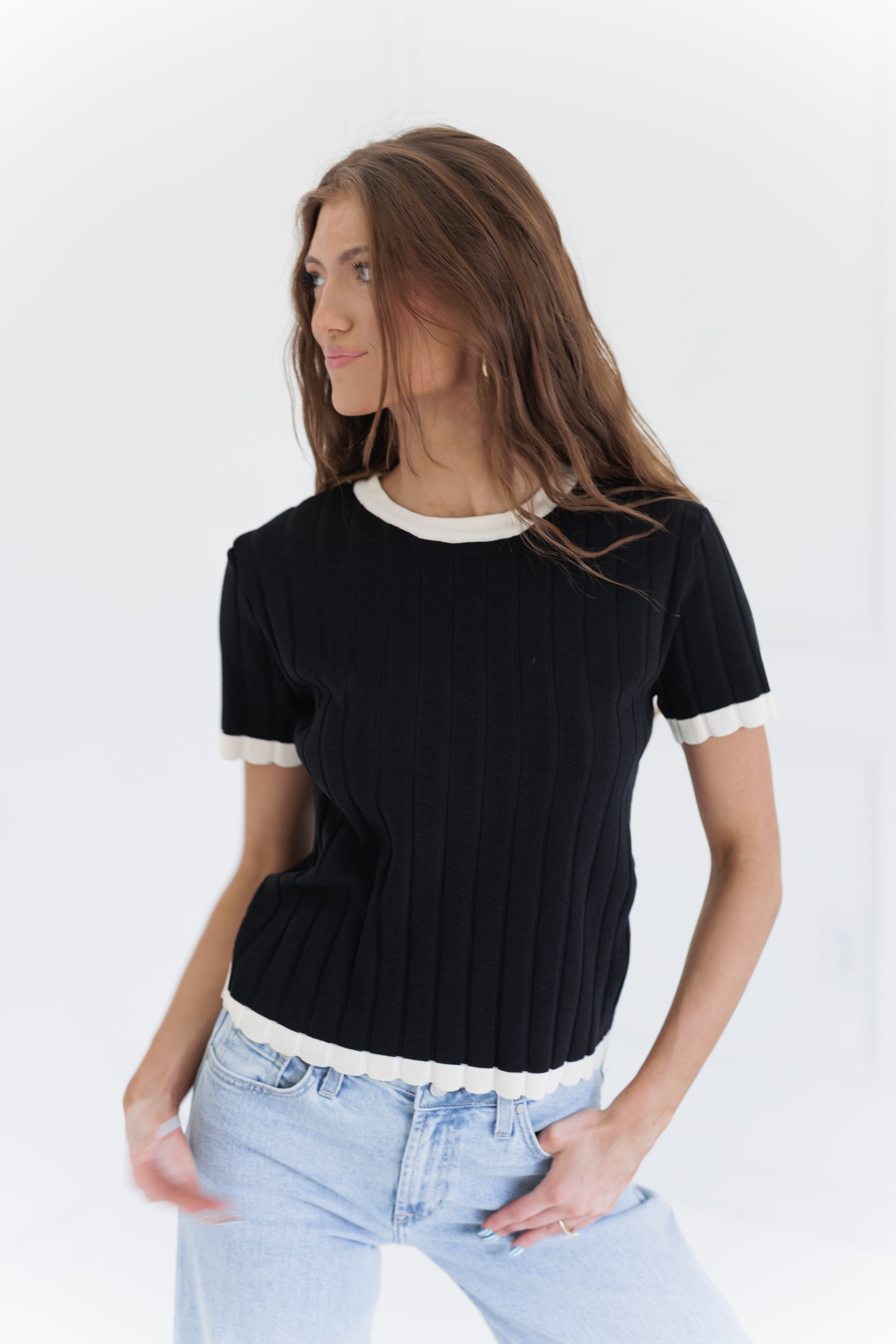 New Day Top - Black