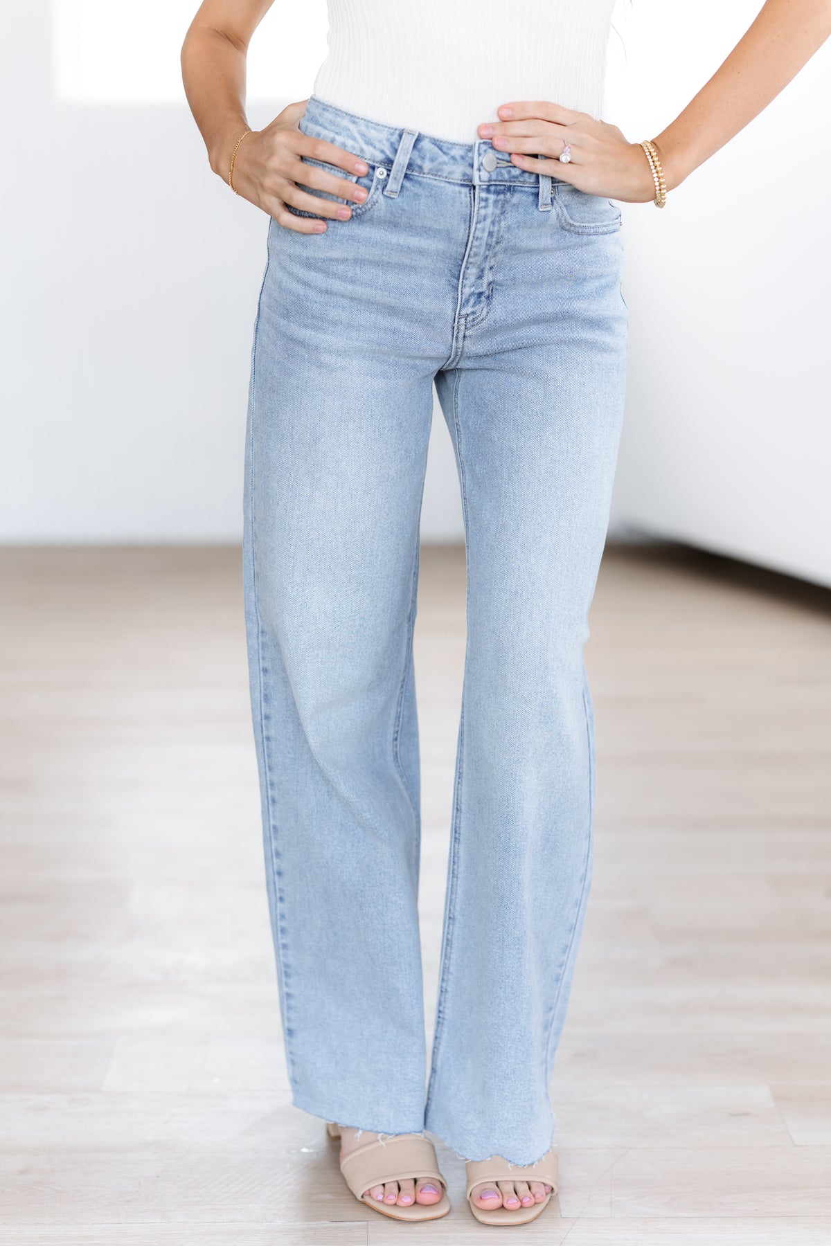 Miles Tall Scissor Cut Wide Leg Jeans