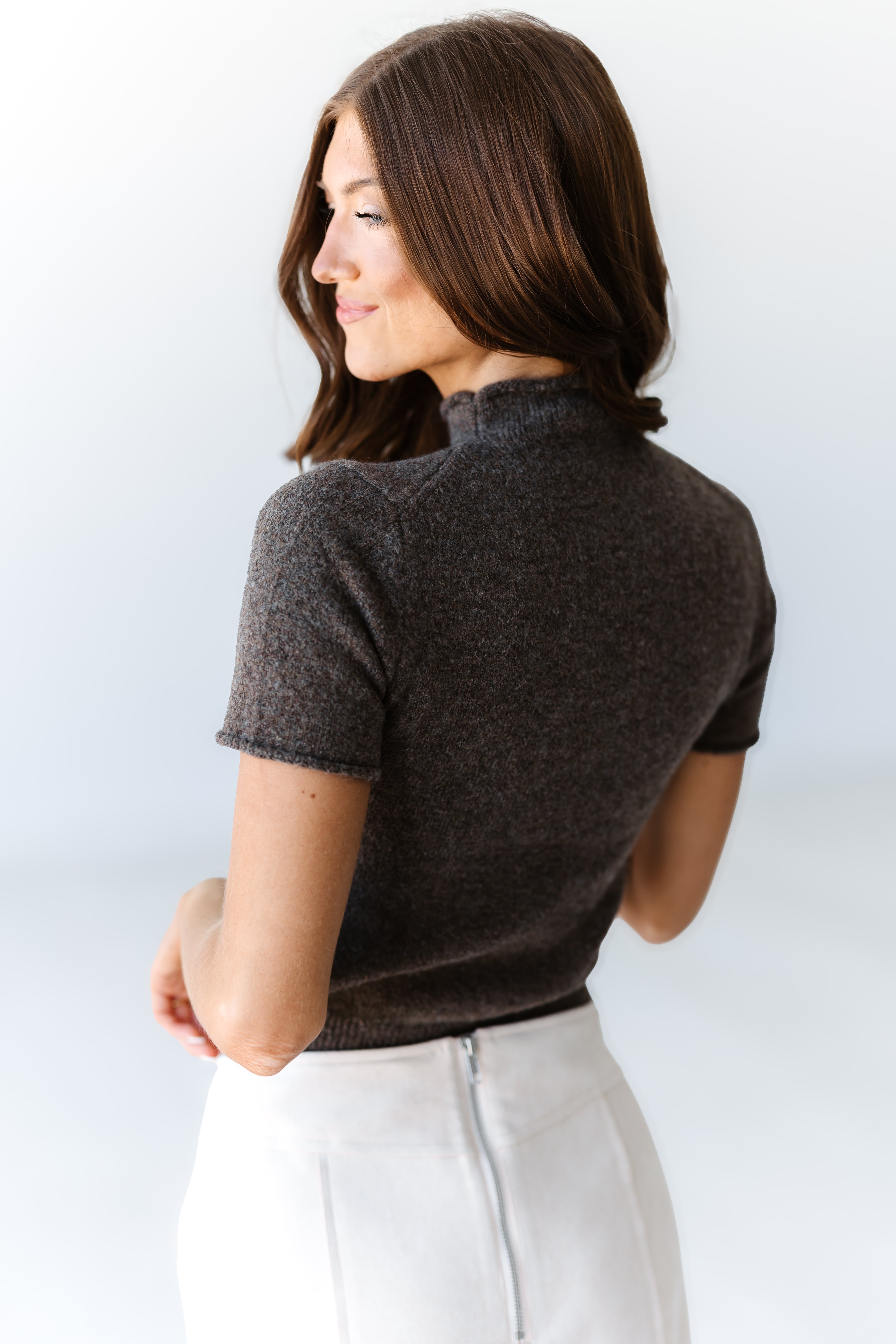 Be Open To More Sweater - Brown