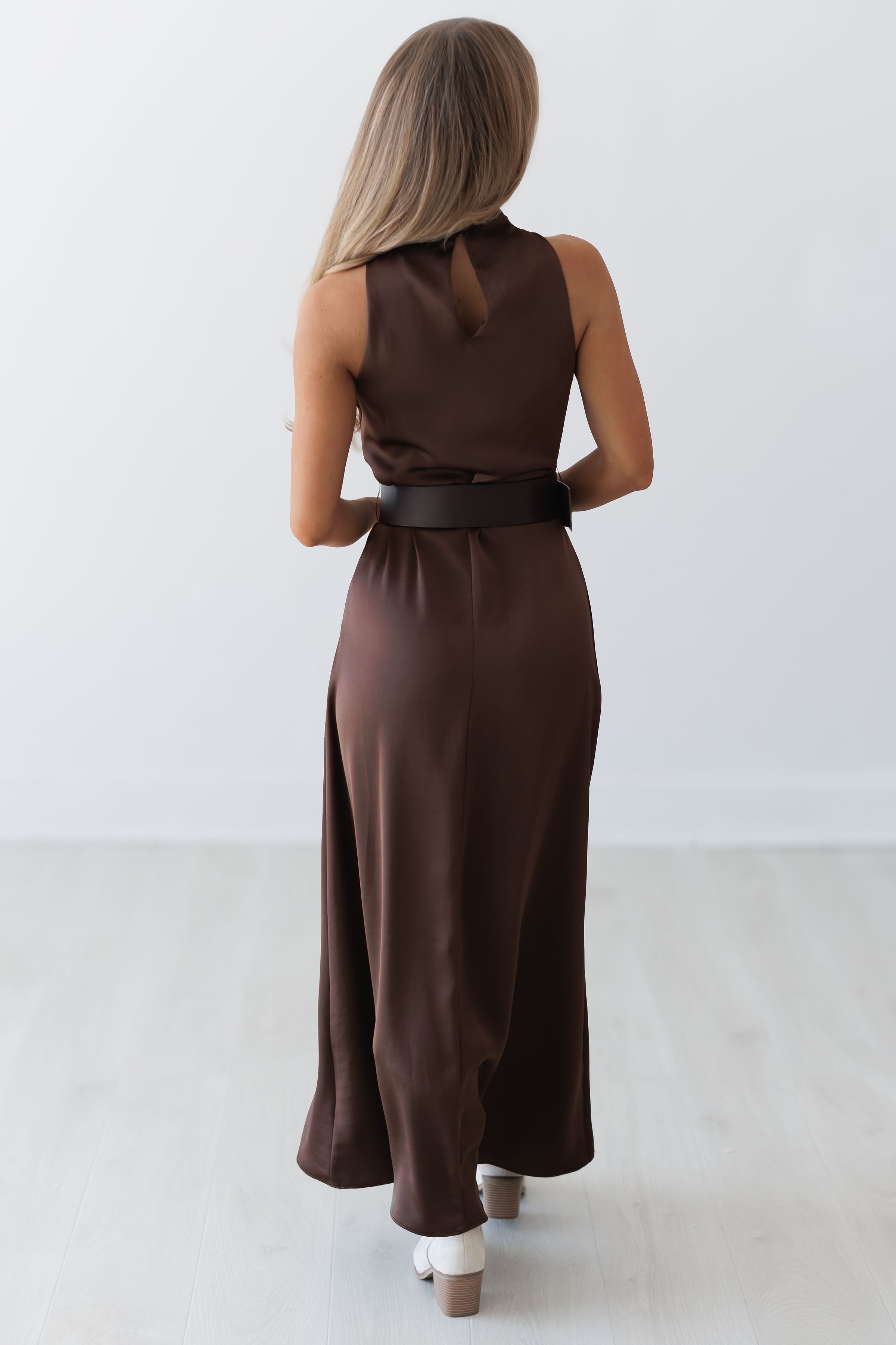Lennox Dress - Dk. Brown