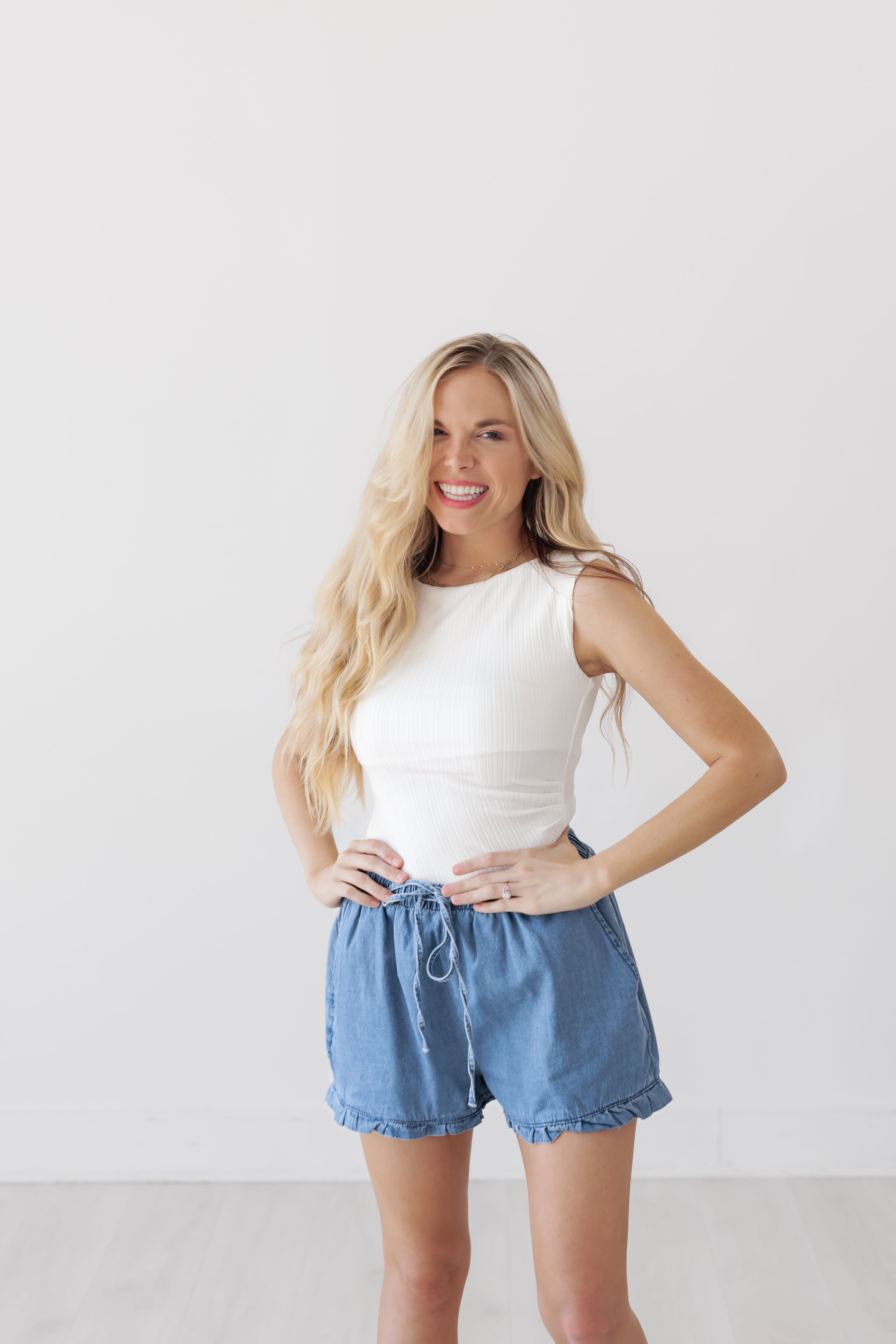 Kenzie Top-Cream - FINAL SALE
