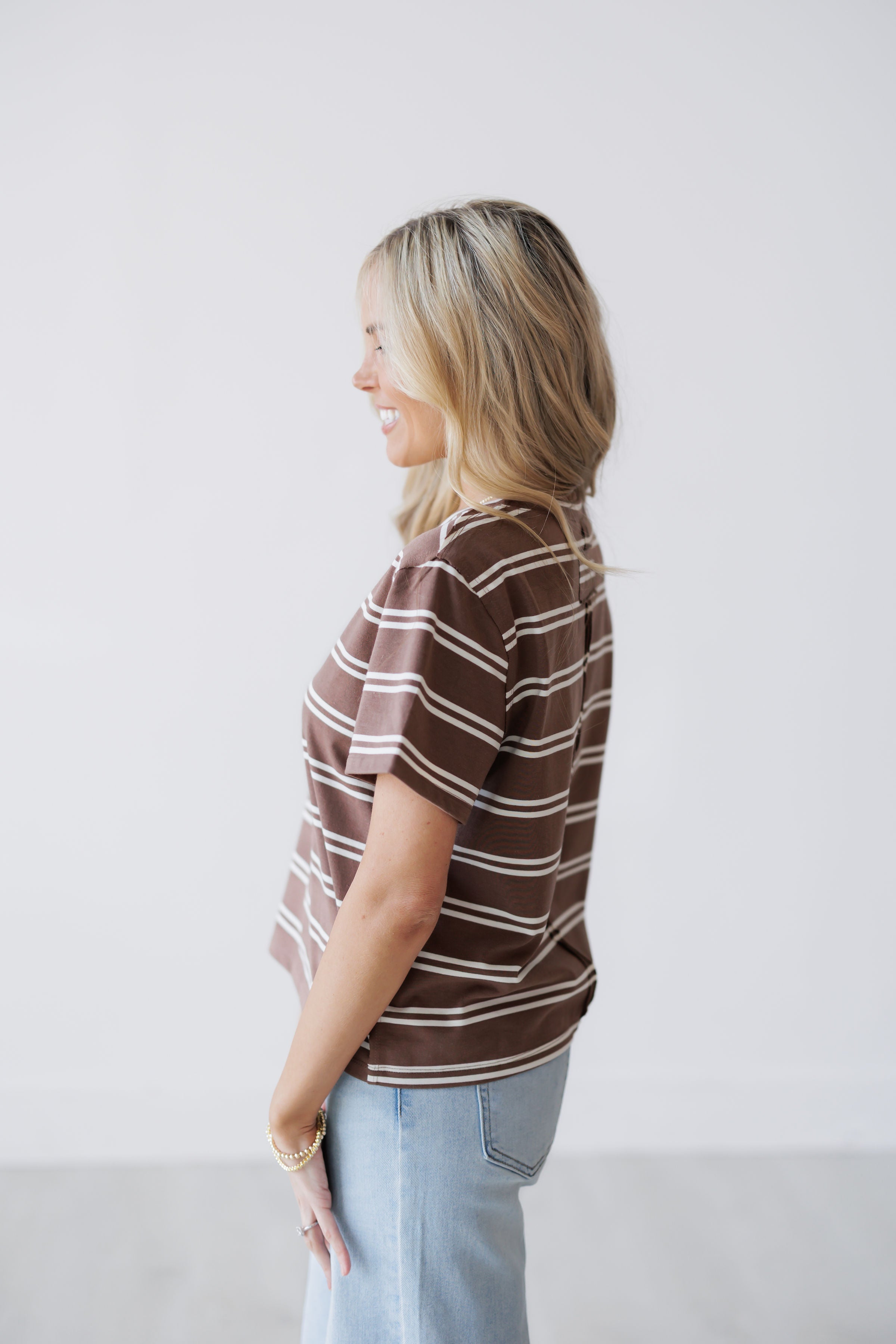 Walk With Purpose Top - Brown