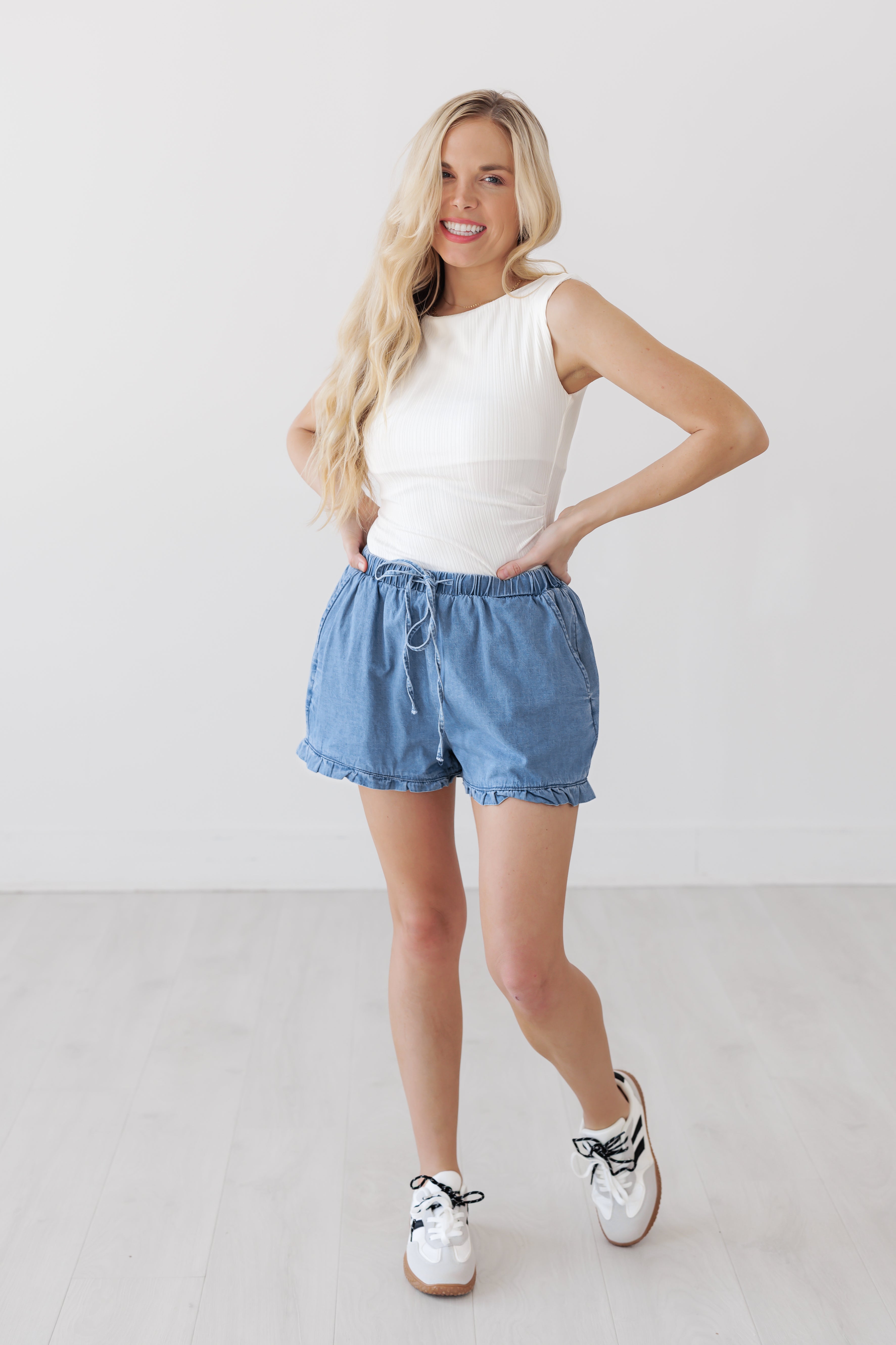 Kenzie Top-Cream - FINAL SALE