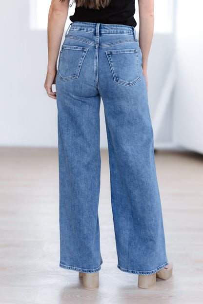 Eli HR Palazzo Wide Leg Jeans - FINAL SALE