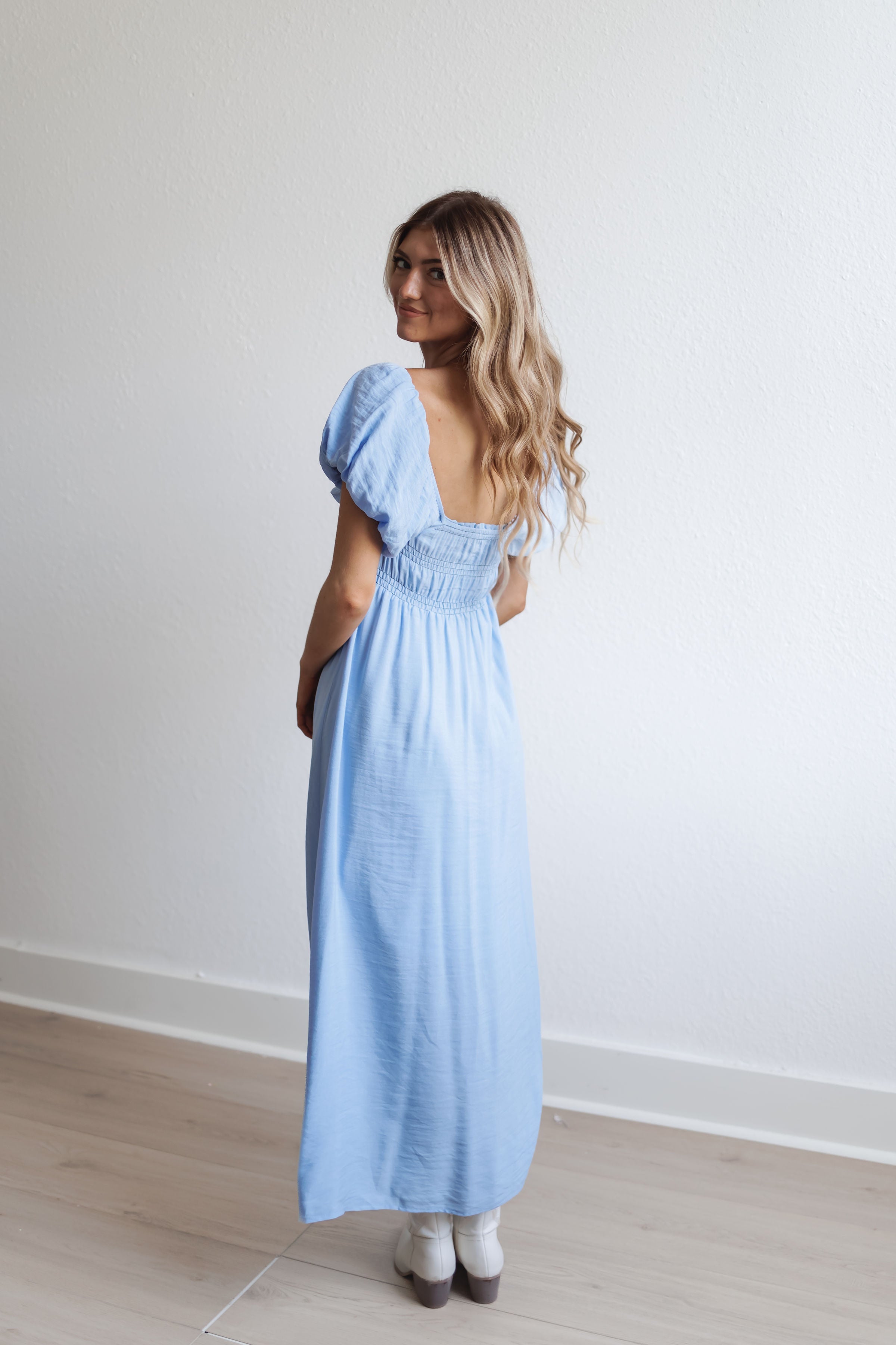 Annabelle Dress - Baby Blue