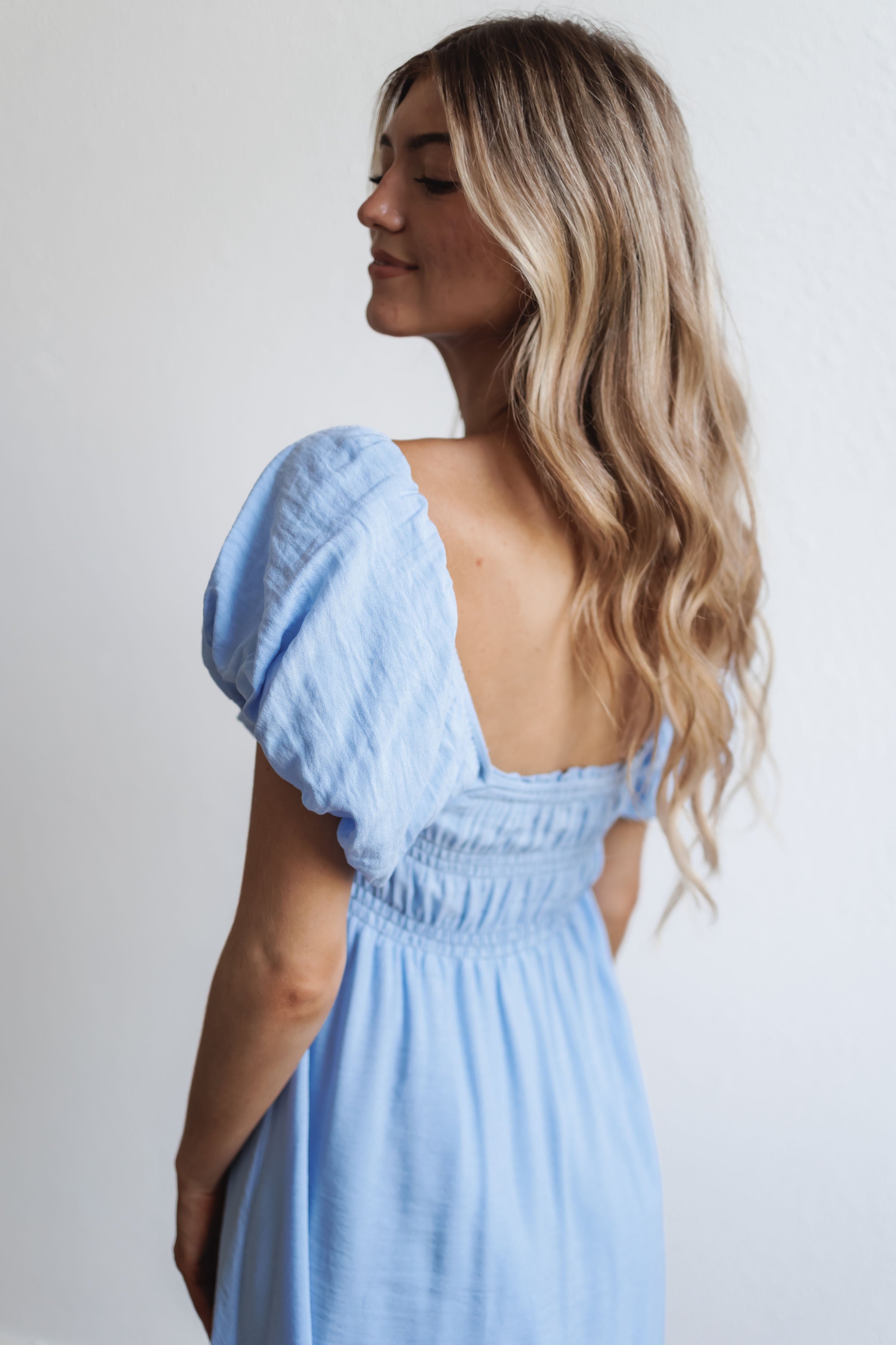 Annabelle Dress - Baby Blue