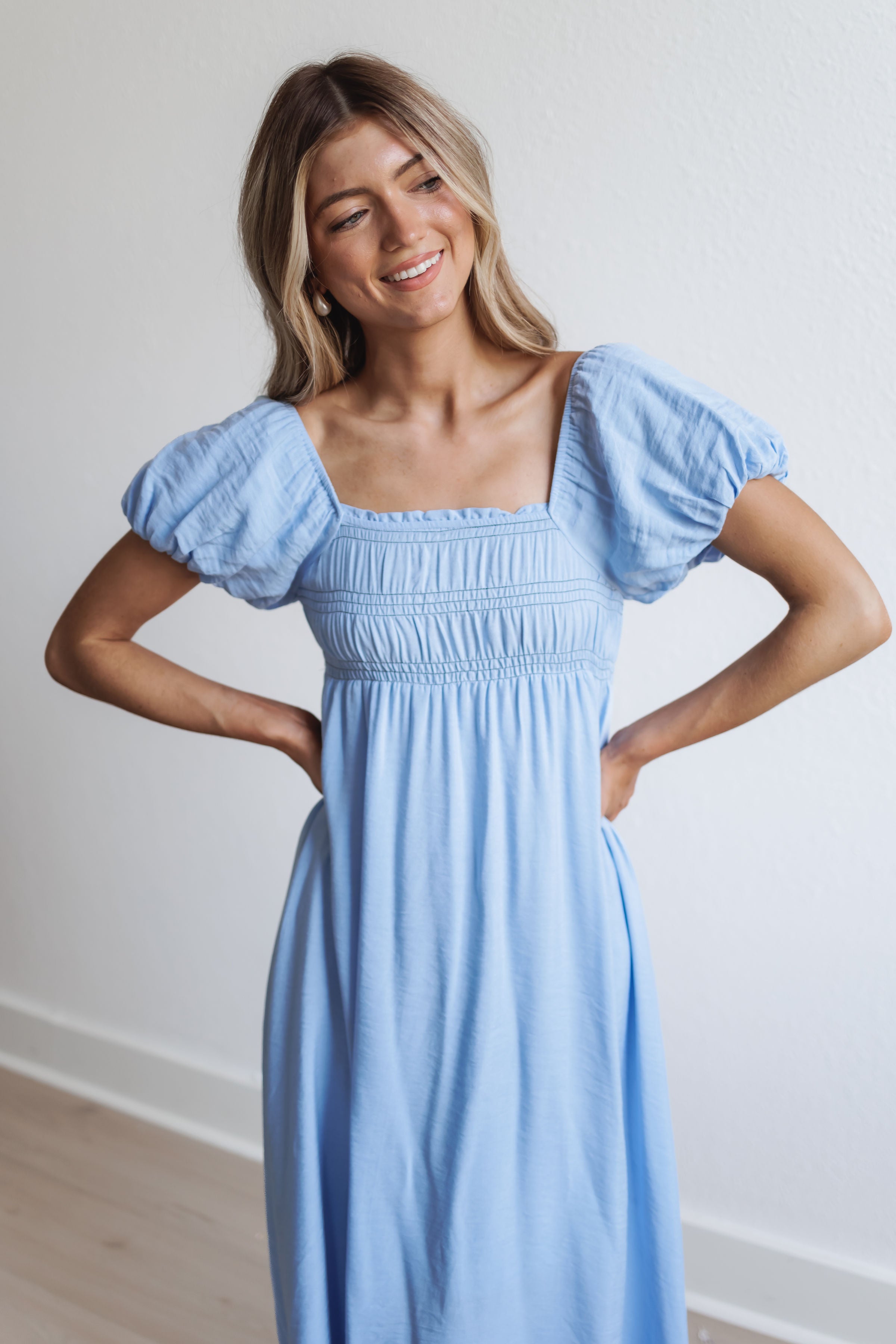 Annabelle Dress - Baby Blue