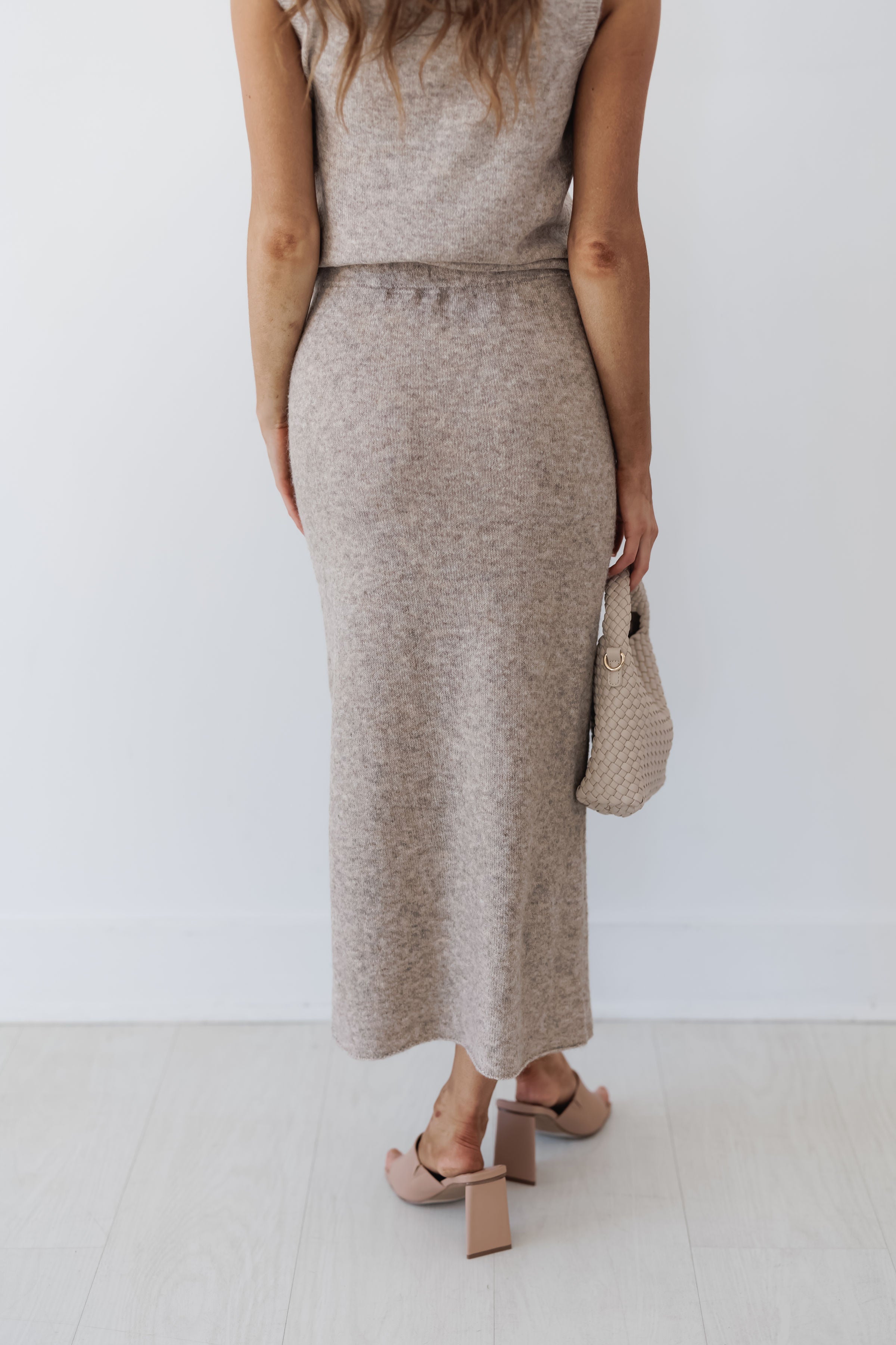 Alyson Skirt - Taupe