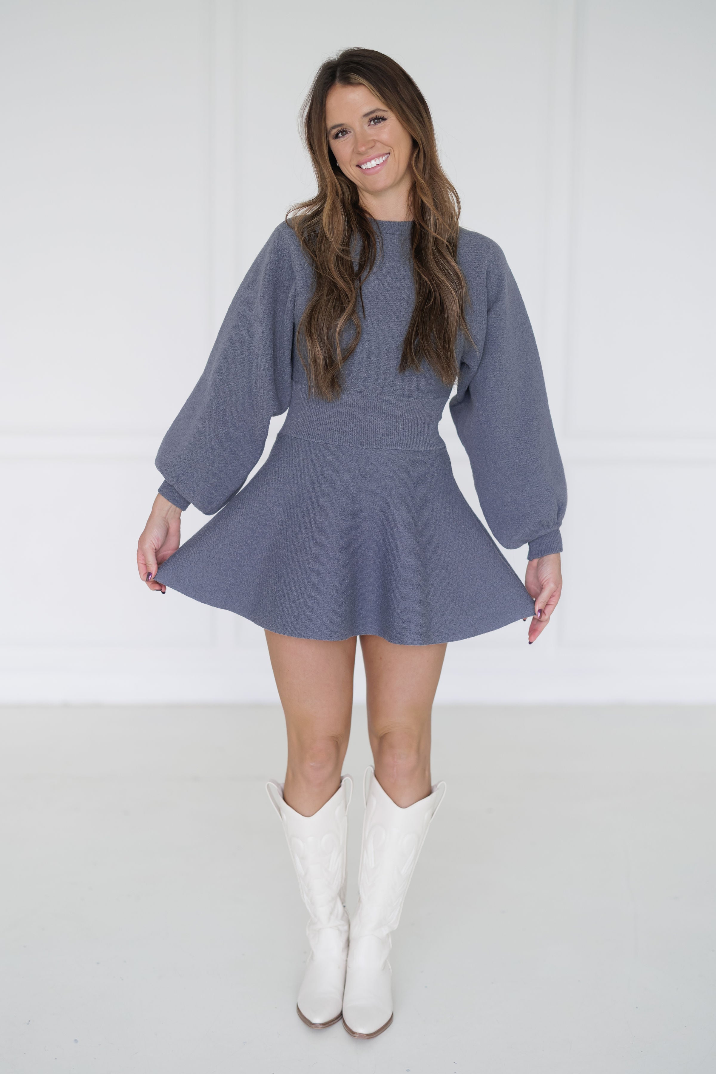 Sherwood Dress - Deep Blue