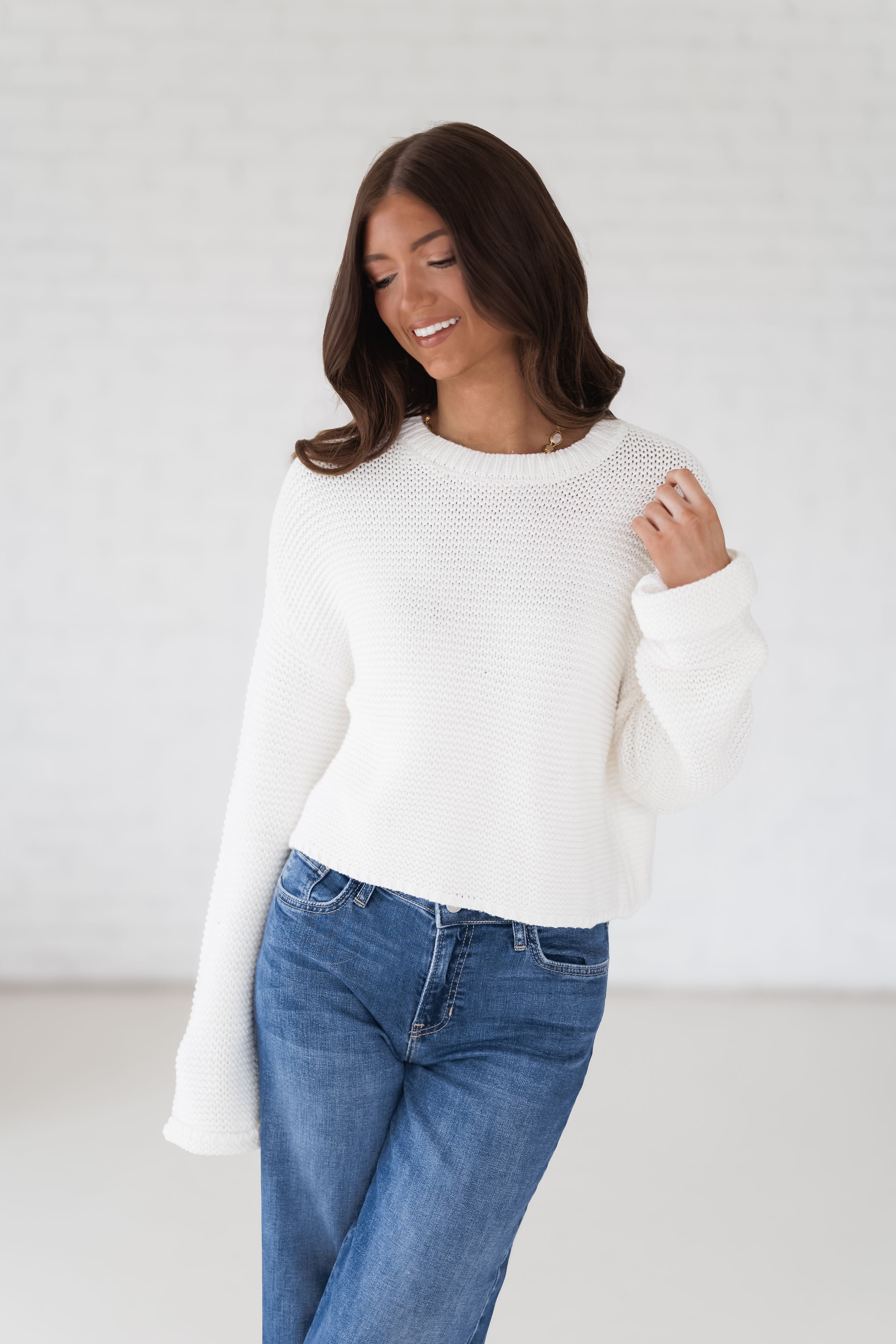 Chill Vibes Sweater - Cream