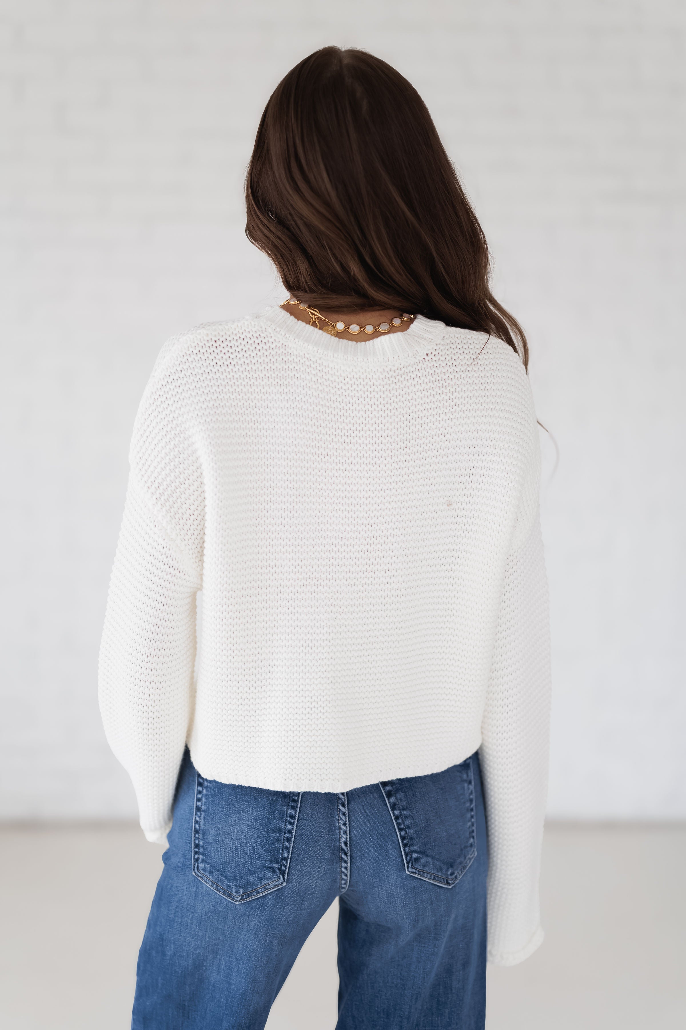 Chill Vibes Sweater - Cream