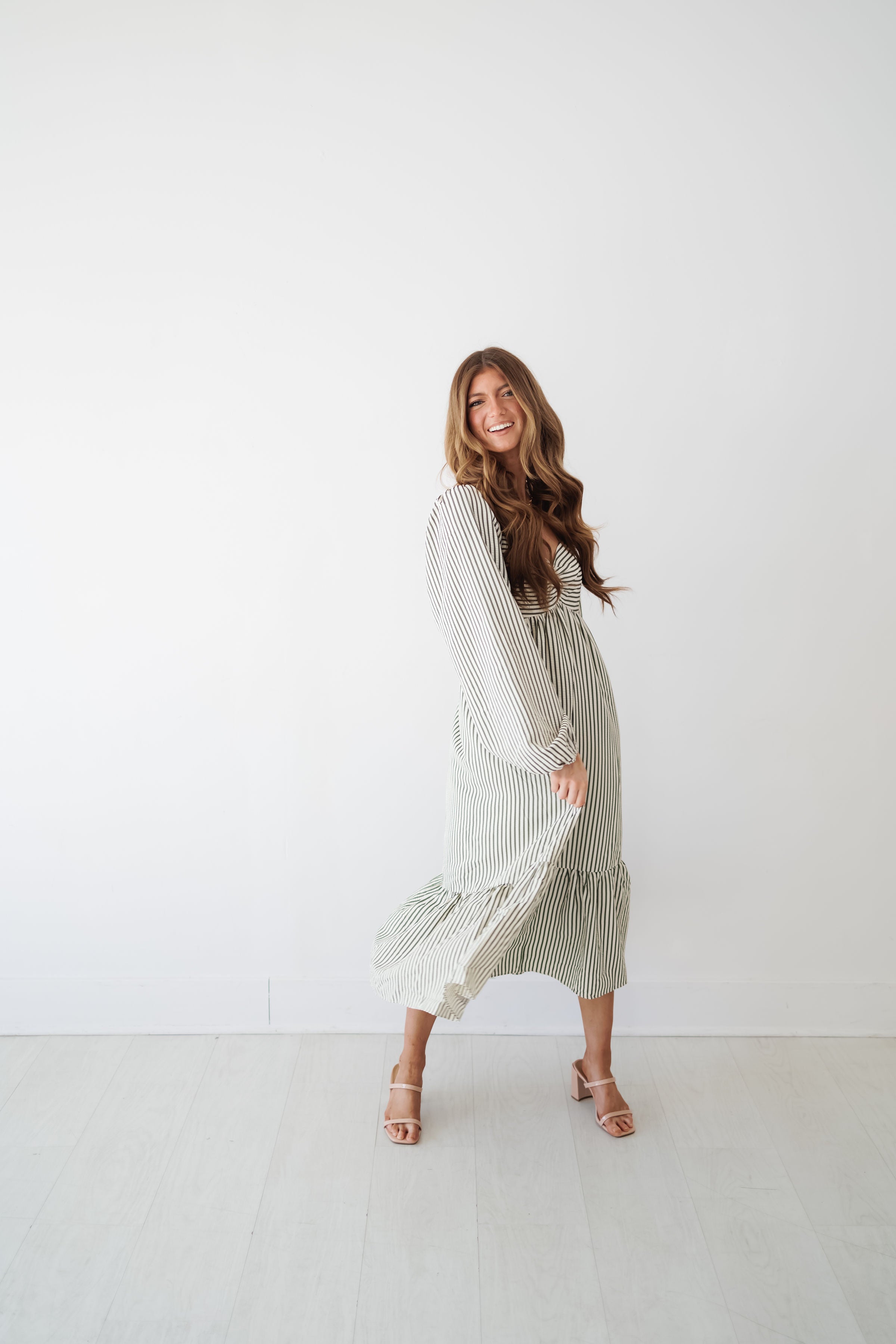 Mirabel Dress - Olive