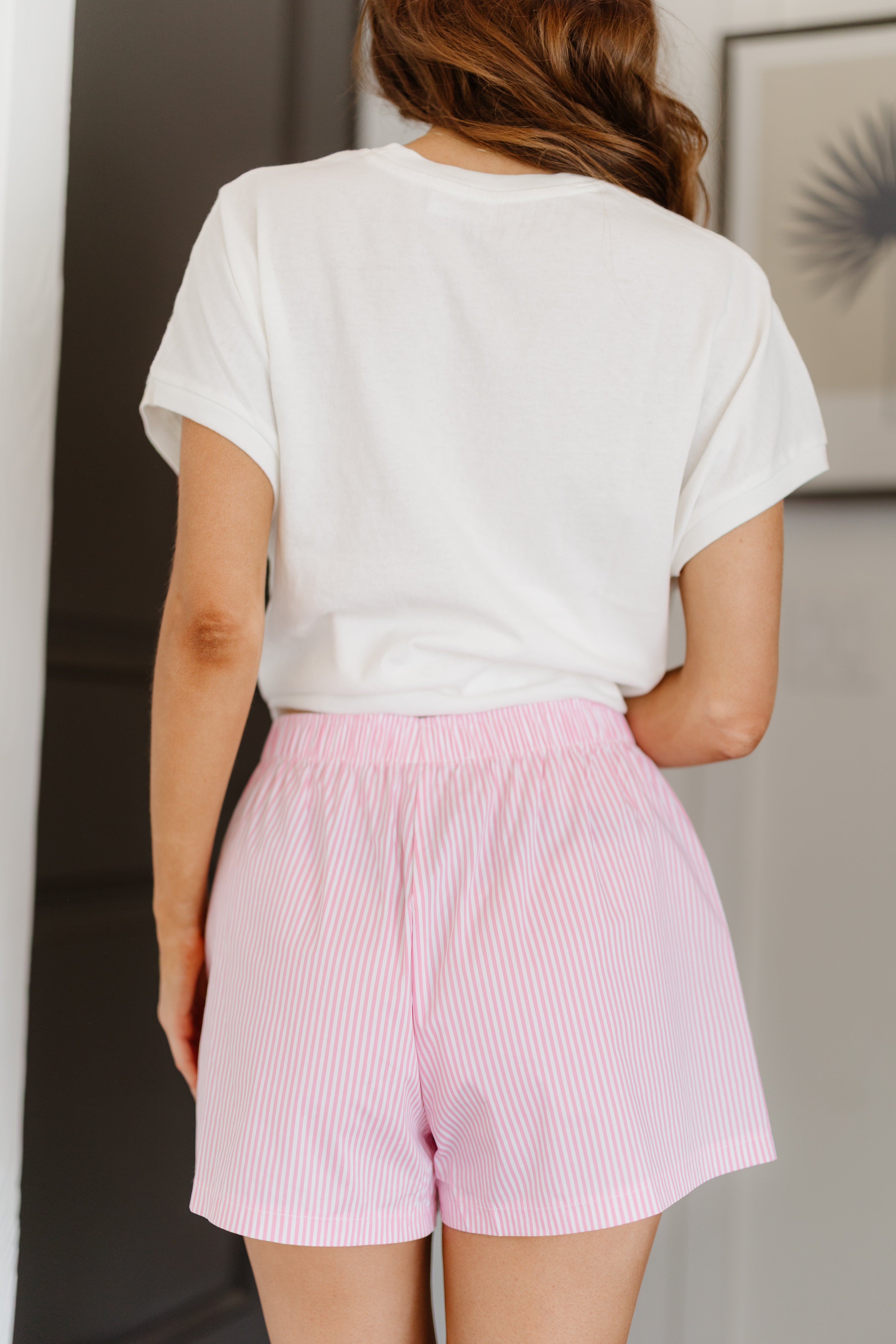 Shoreline Boxer Shorts-Pink