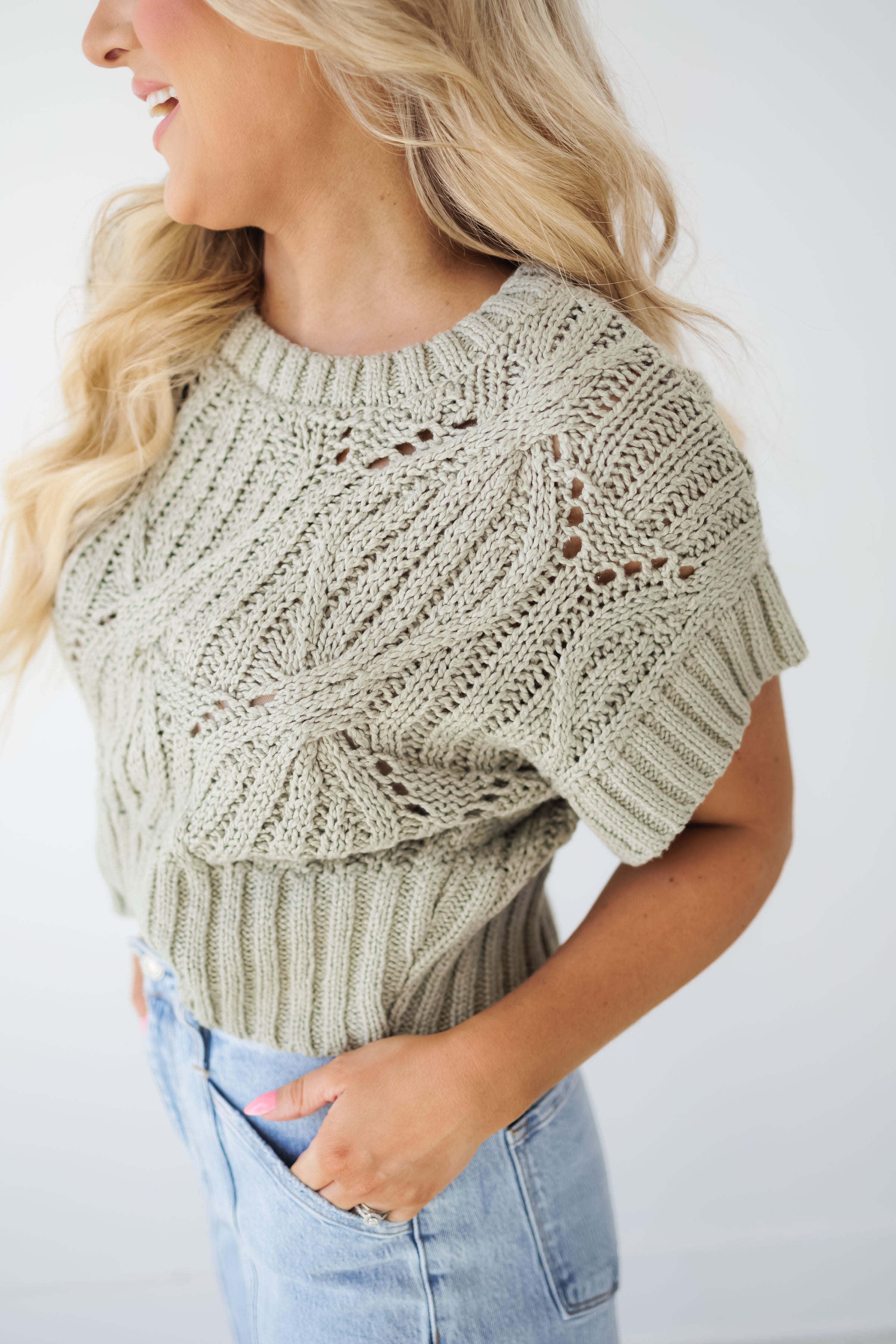 Cali Sweater-Olive