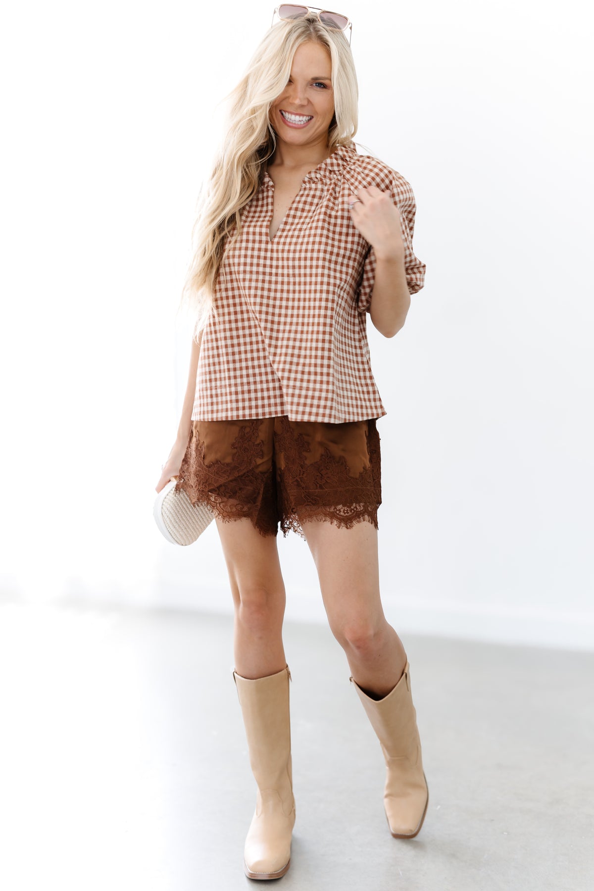 Chill Moment Shorts - Brown