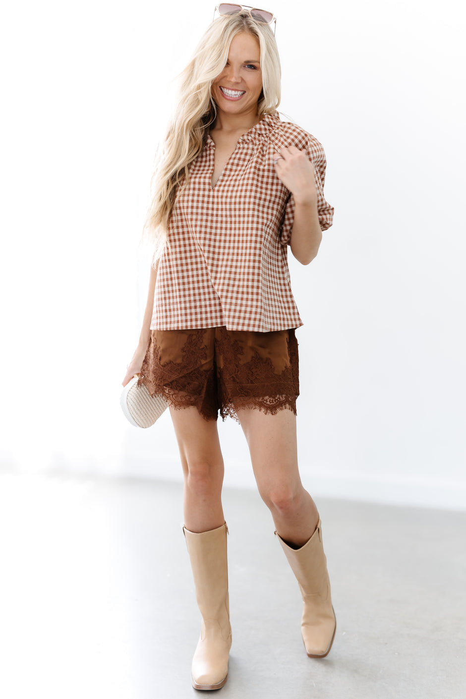 Chill Moment Shorts - Brown