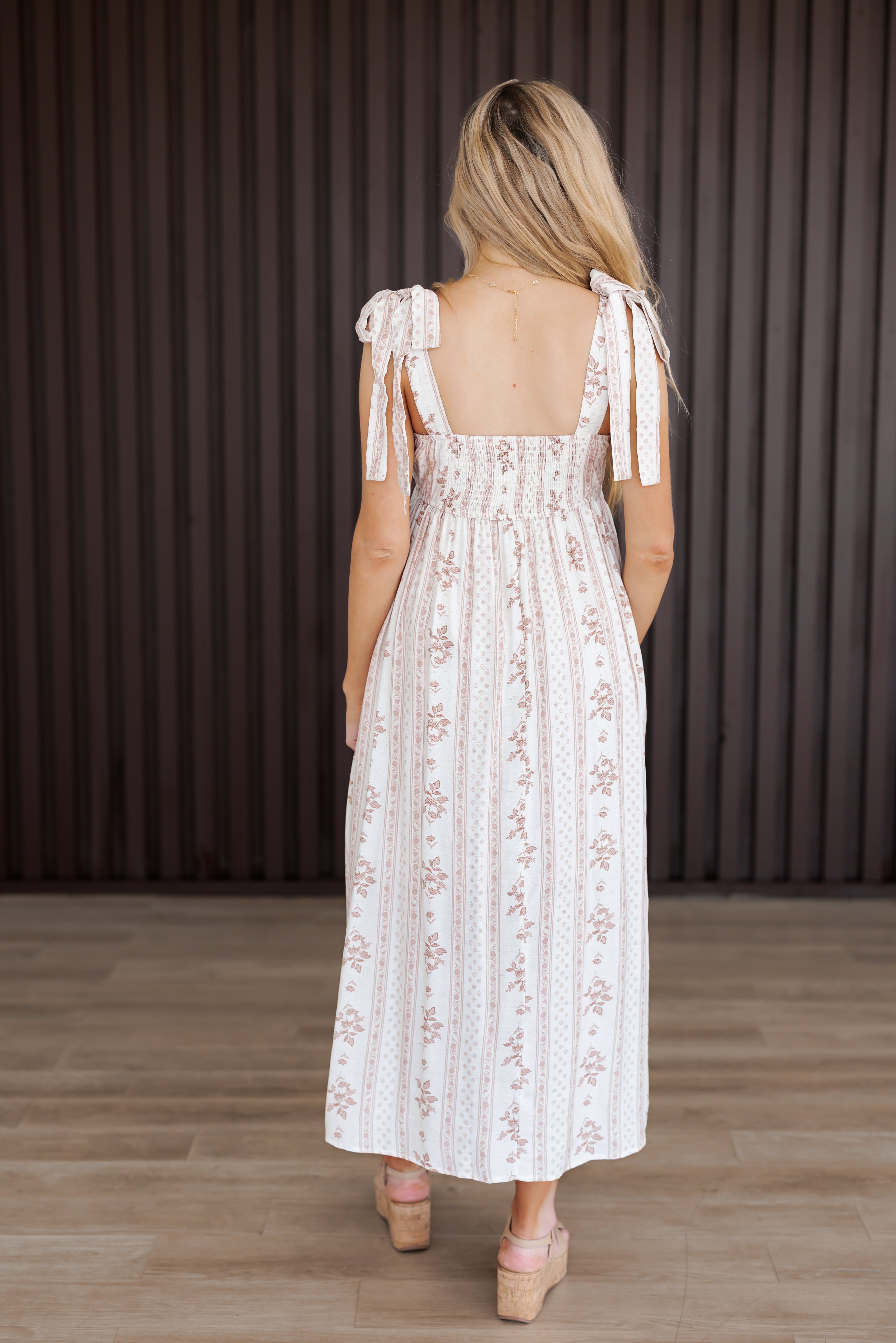 jody lace dress Jody Lace A-Line Dress in Ivory | Ivory Lace Midi Dress with Sheer Sleeves