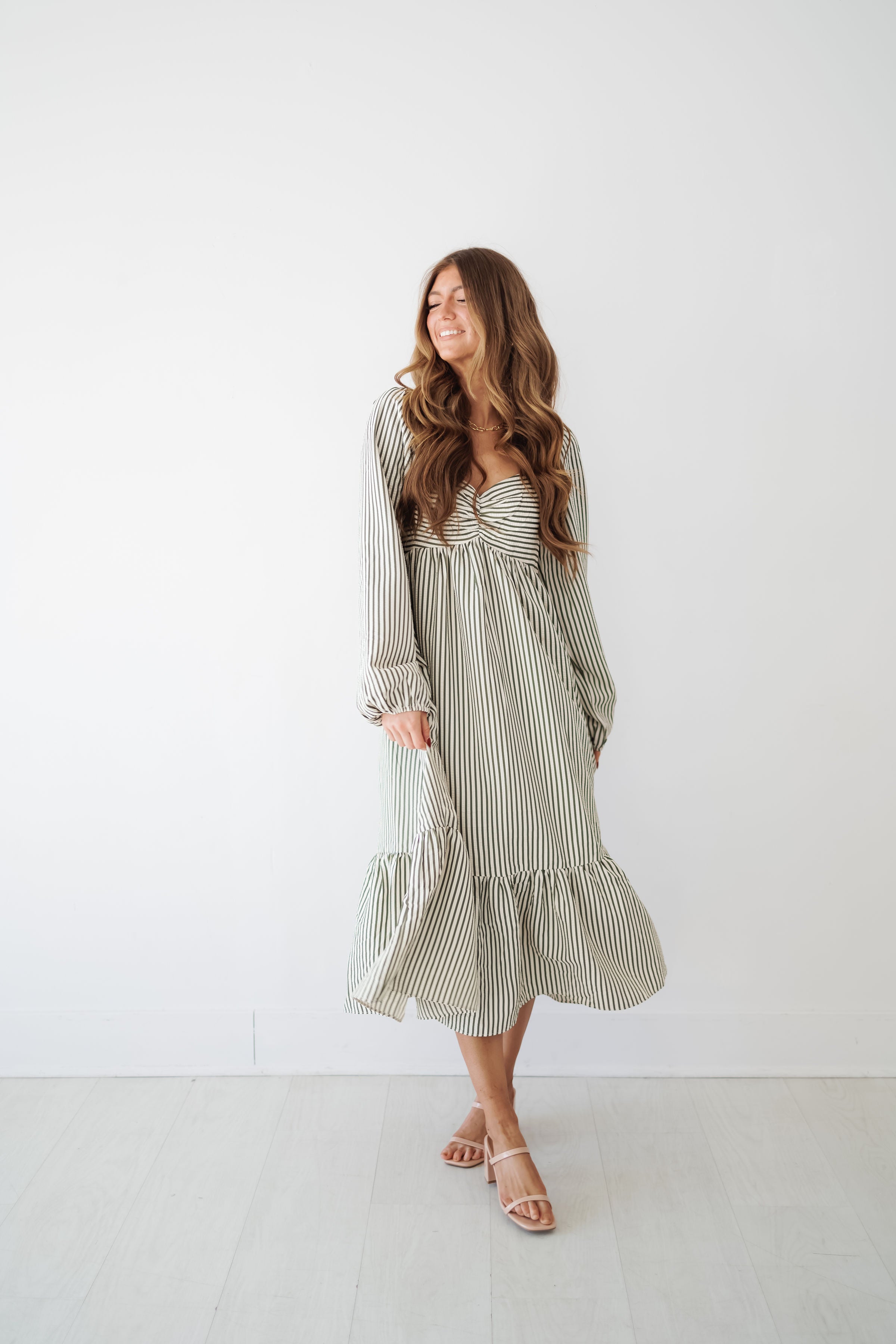 Mirabel Dress - Olive