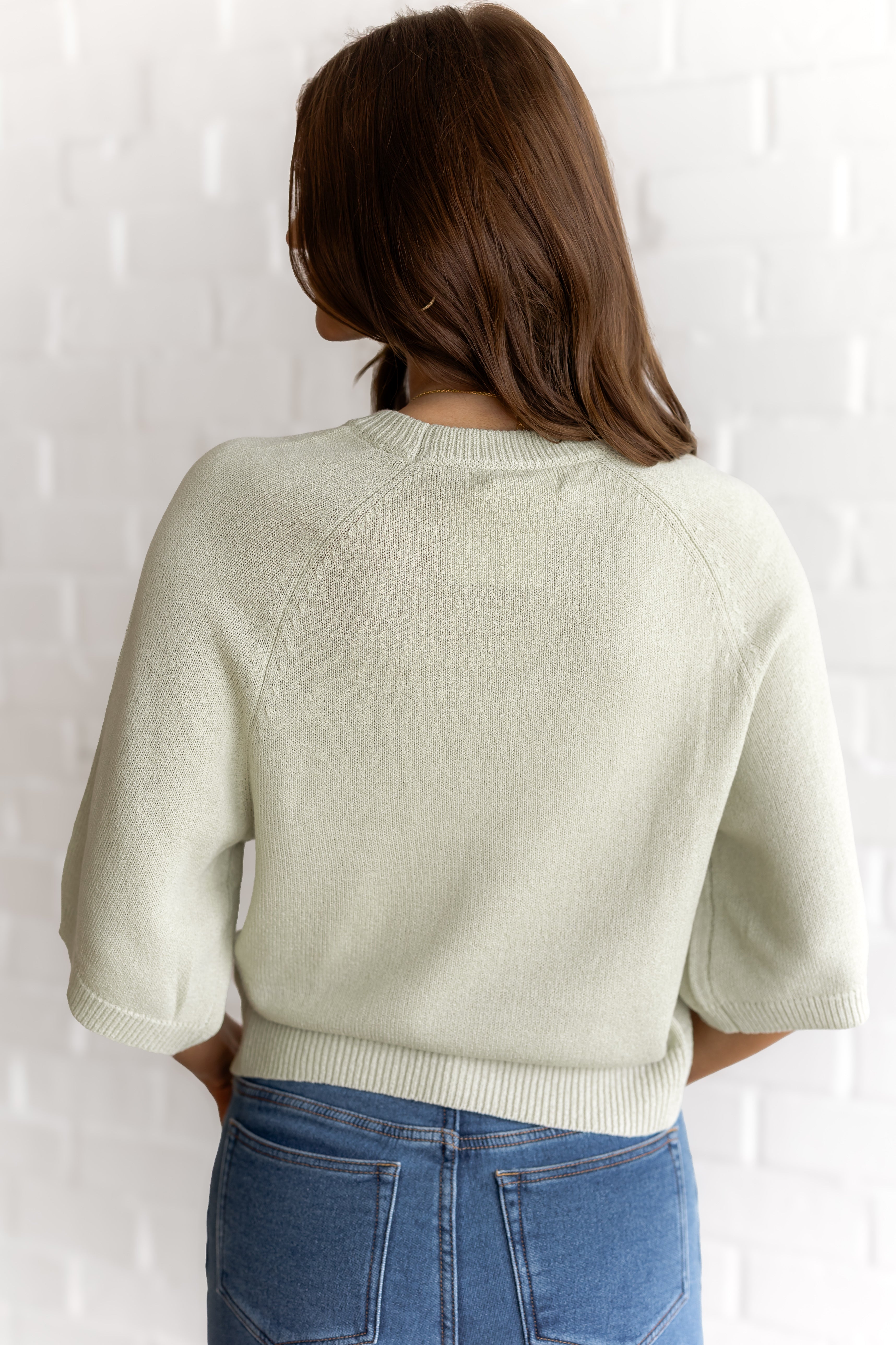 Soft Landing Sweater - Sage