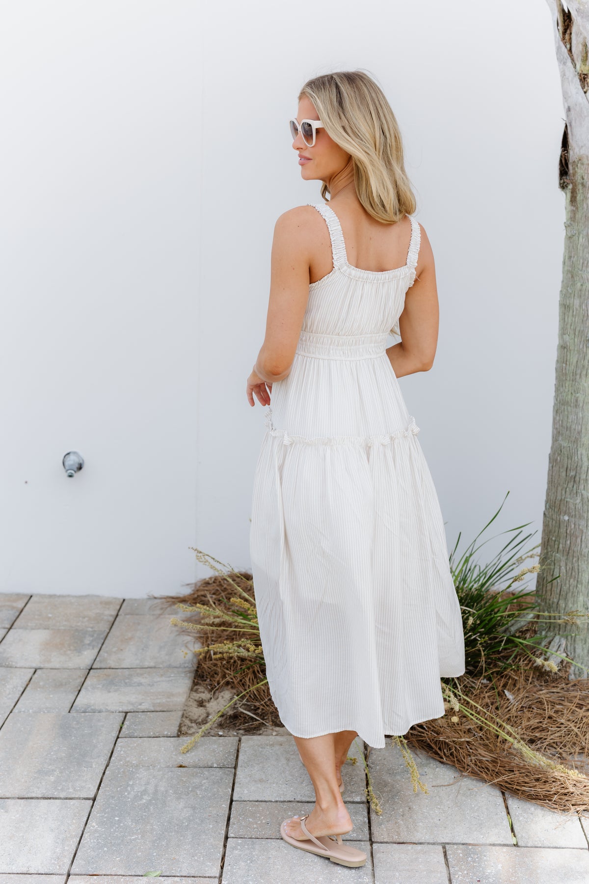 Layla Dress-Khaki-FINAL SALE