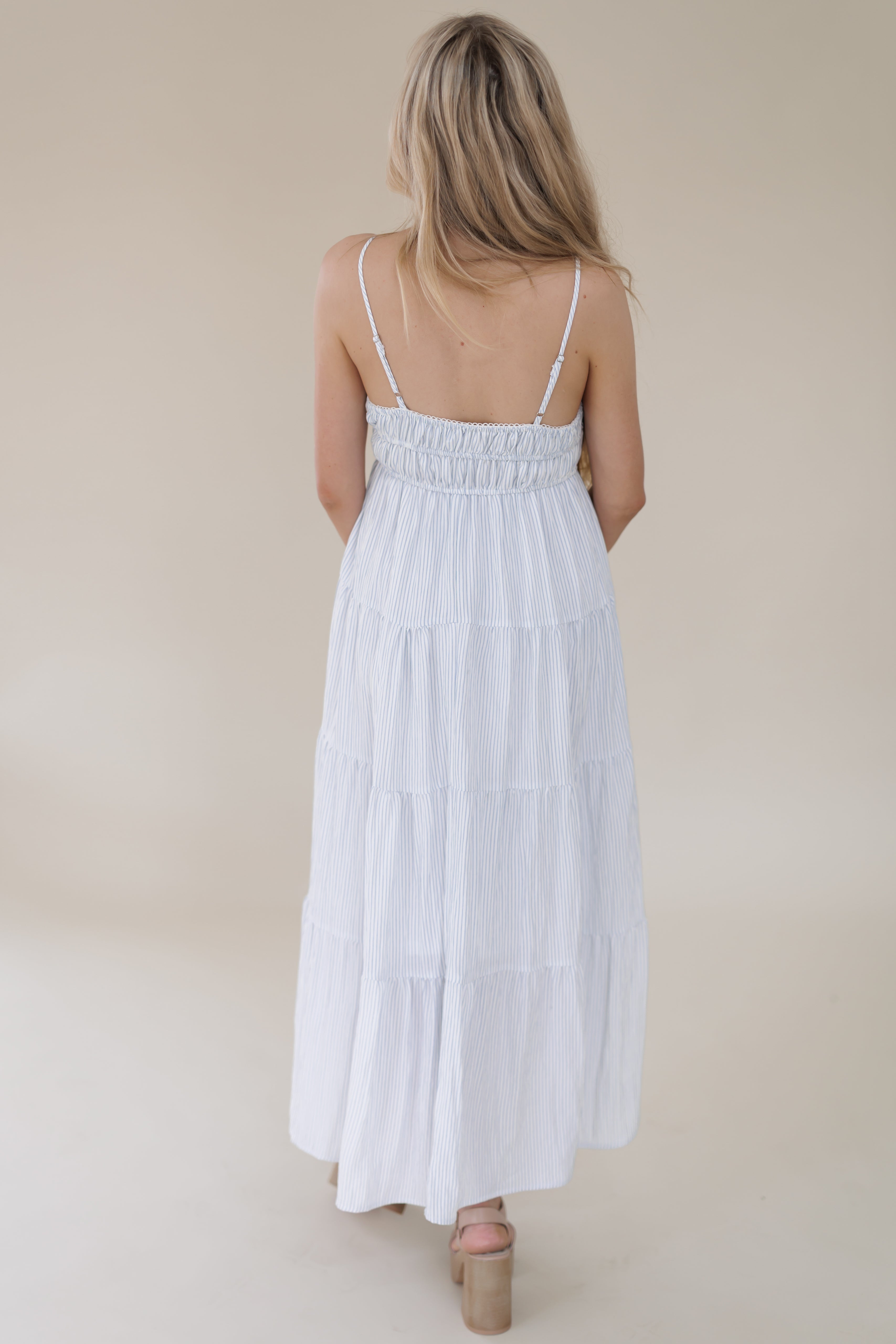 Chasing Sunlight Dress-Blue