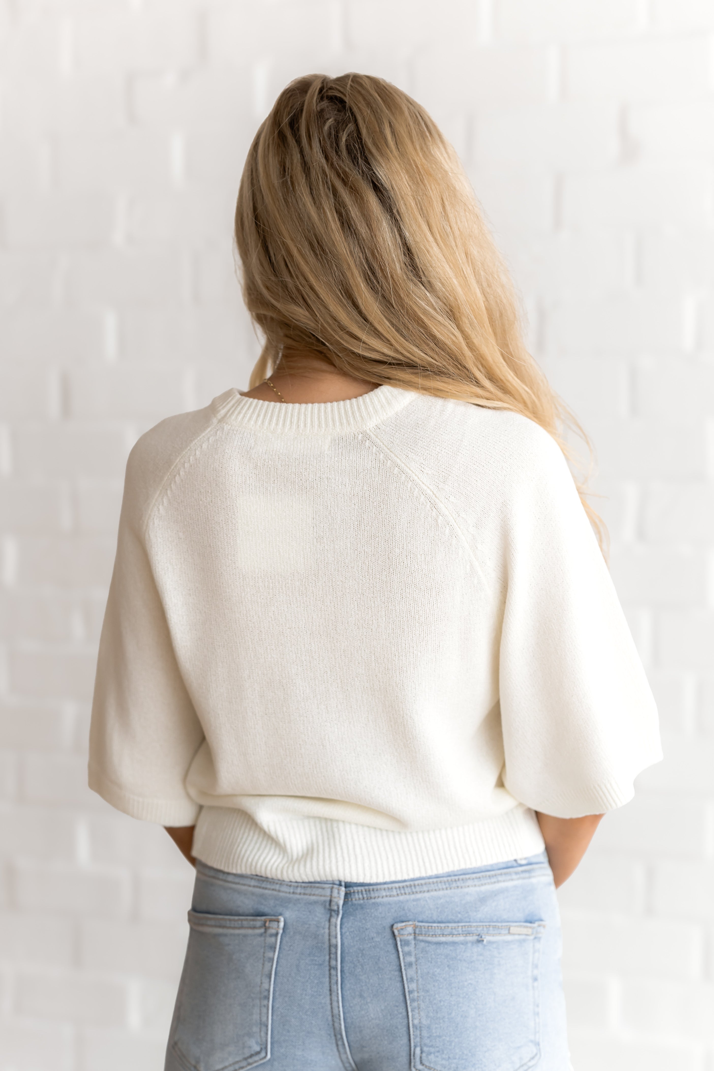 Soft Landing Sweater - Cream