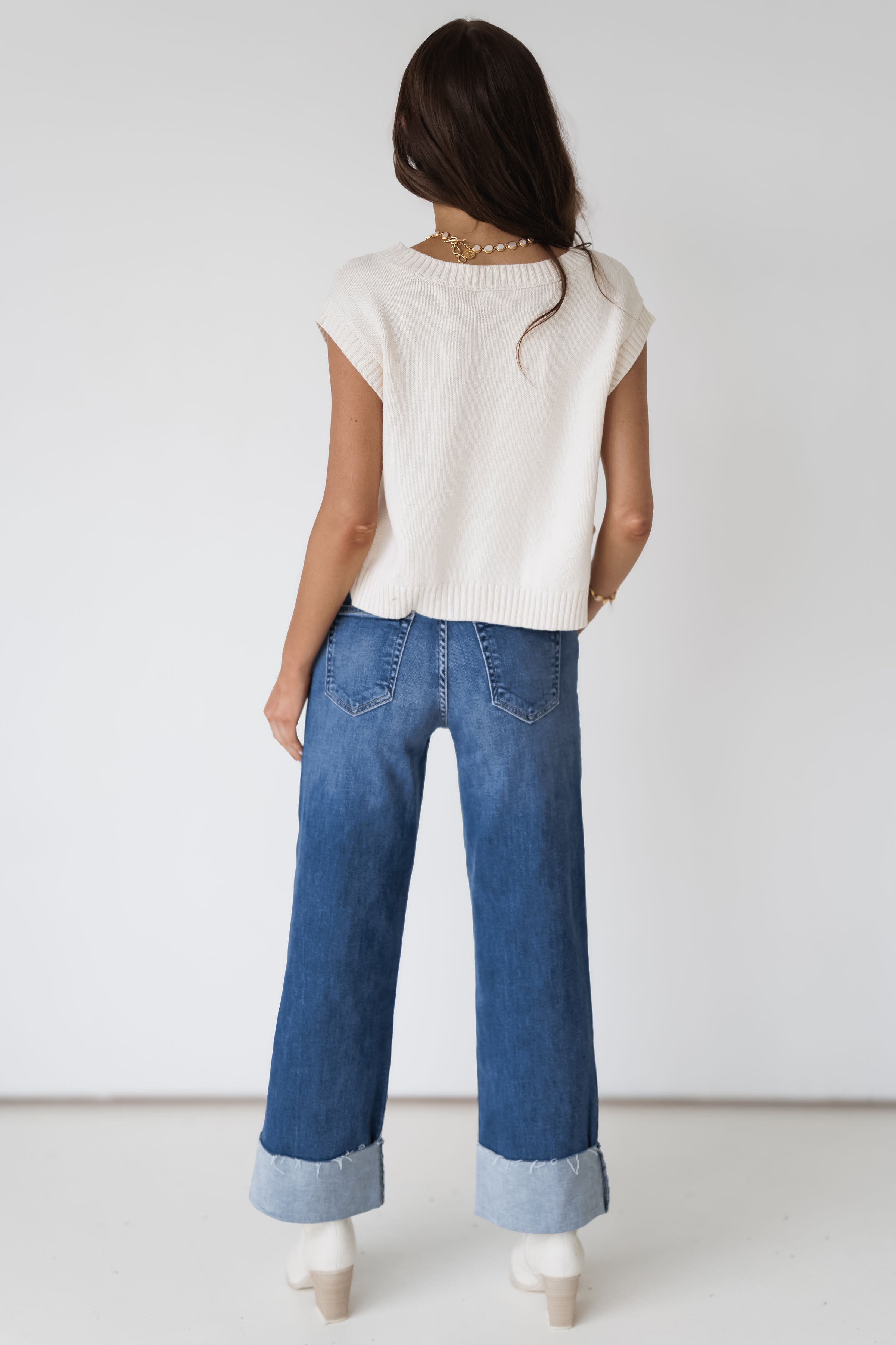 Winter Whisper Sweater Vest