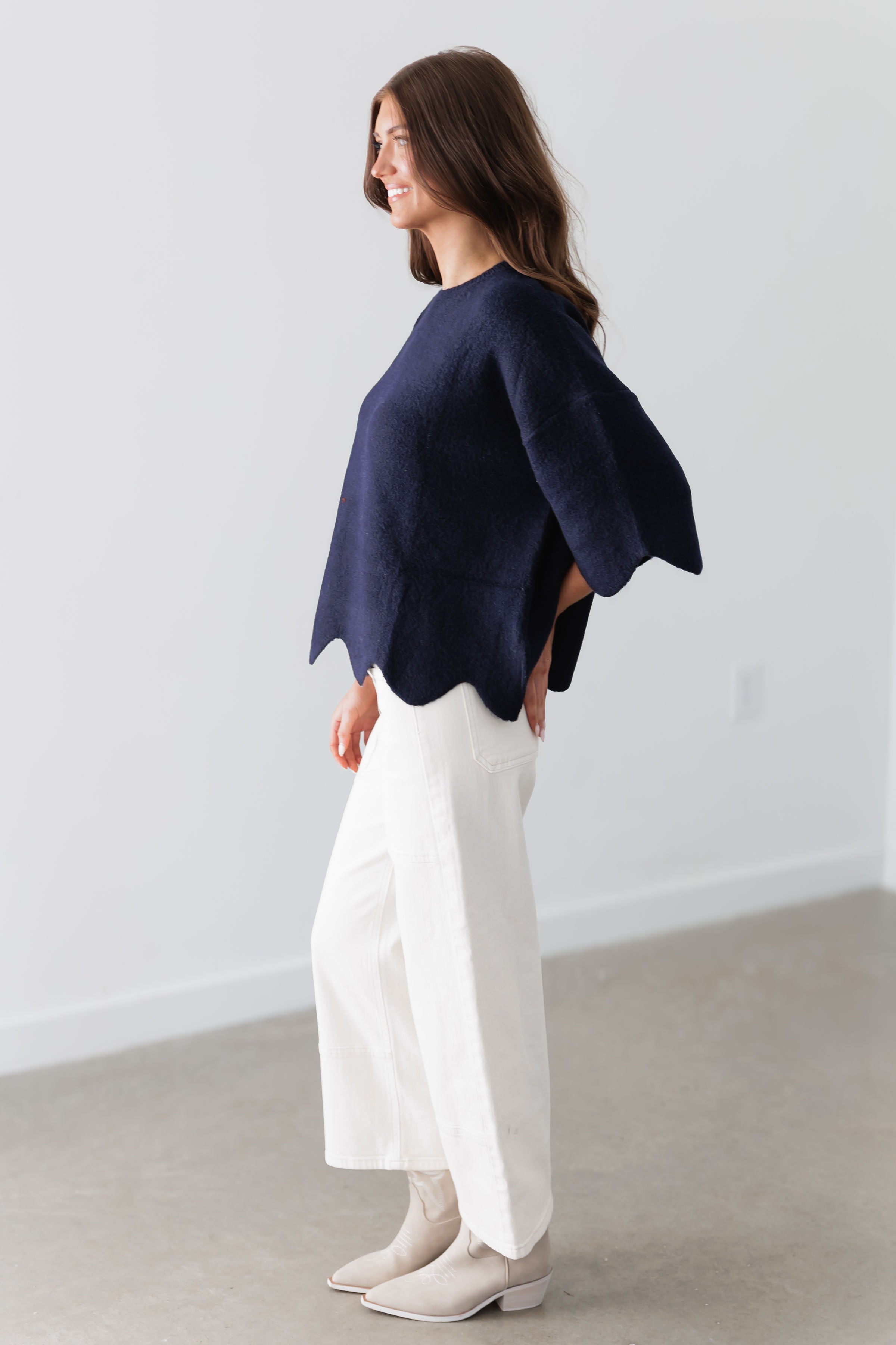Fireside Feel Sweater - Navy