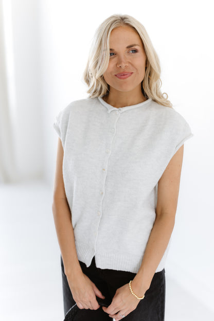 Choose Joy Daily Vest Cardigan