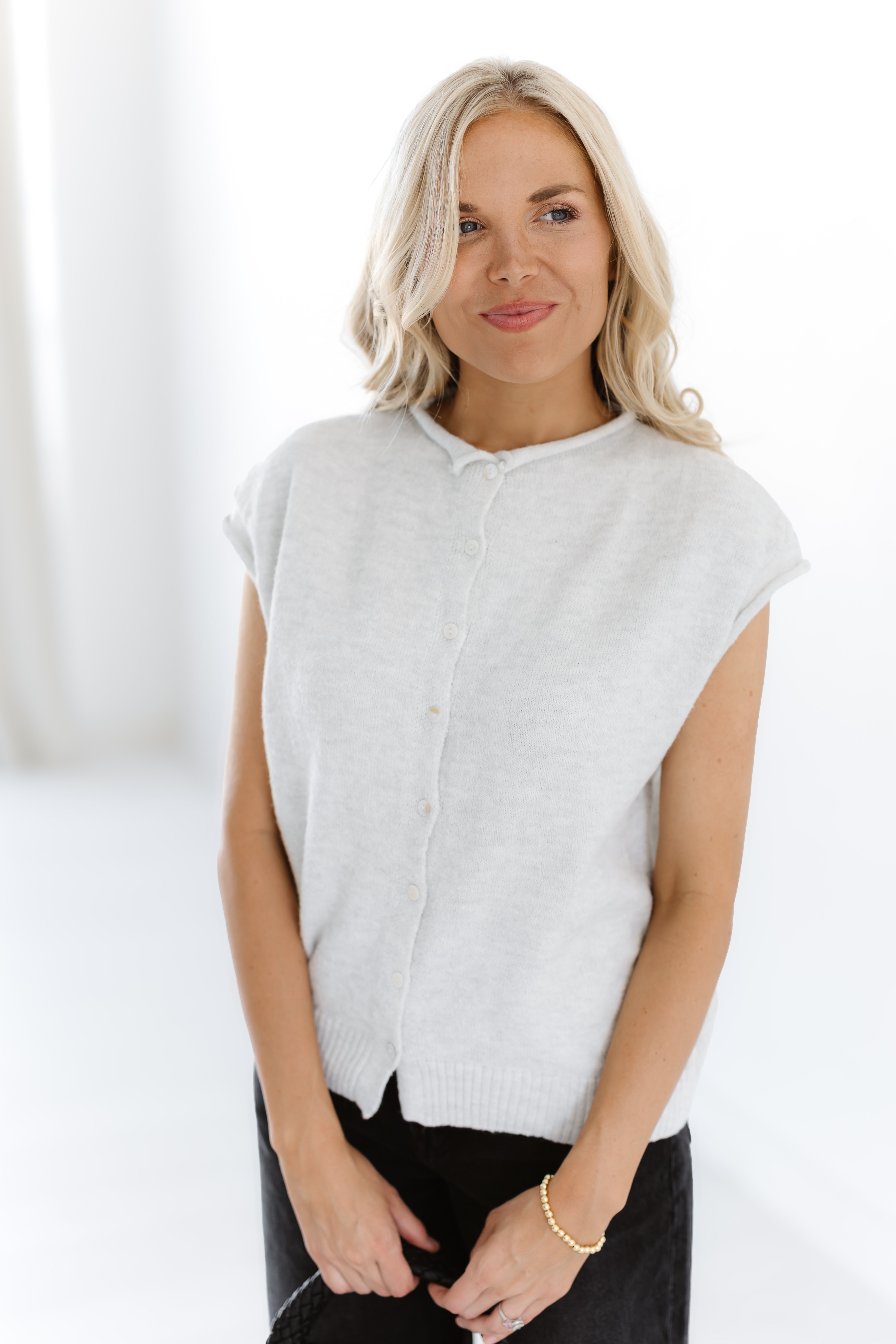 Choose Joy Daily Vest Cardigan
