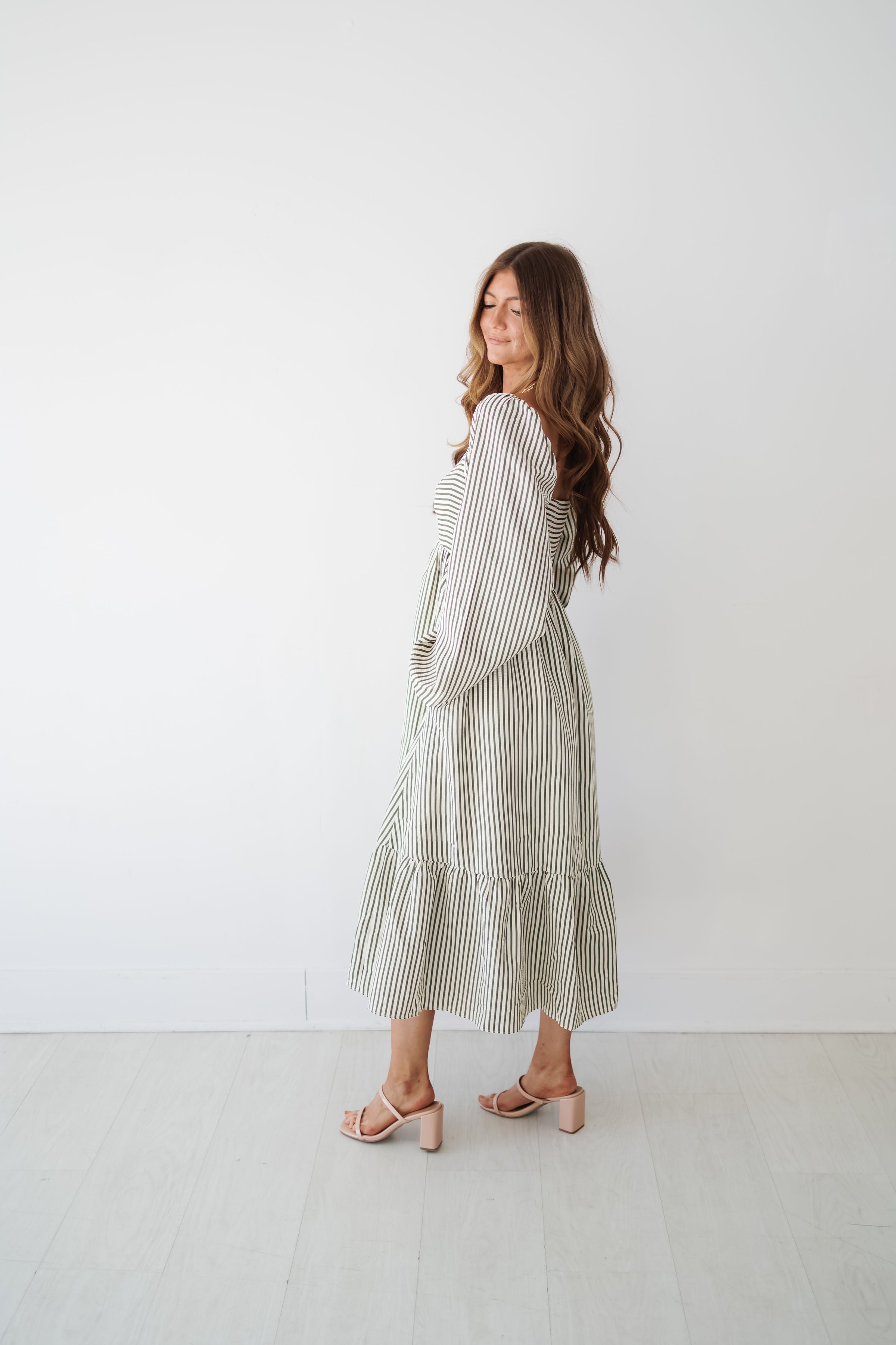 Mirabel Dress - Olive