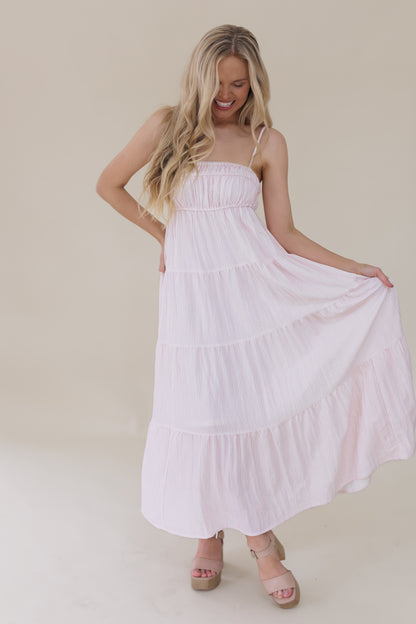 Chasing Sunlight Dress-Pink-FINAL SALE