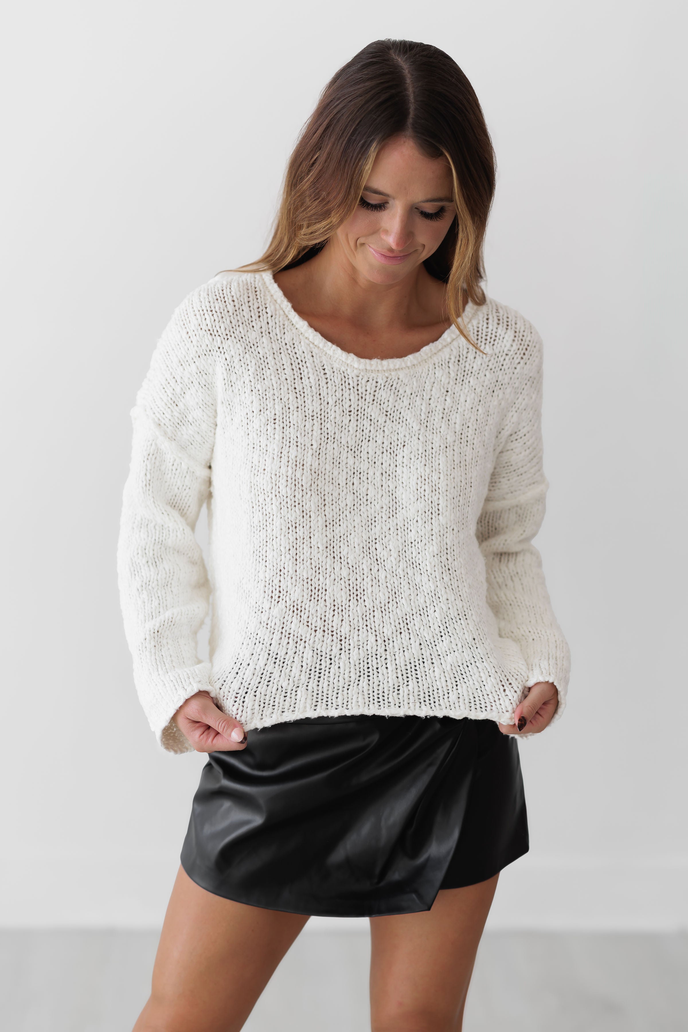 Picture Perfect Sweater - Off White