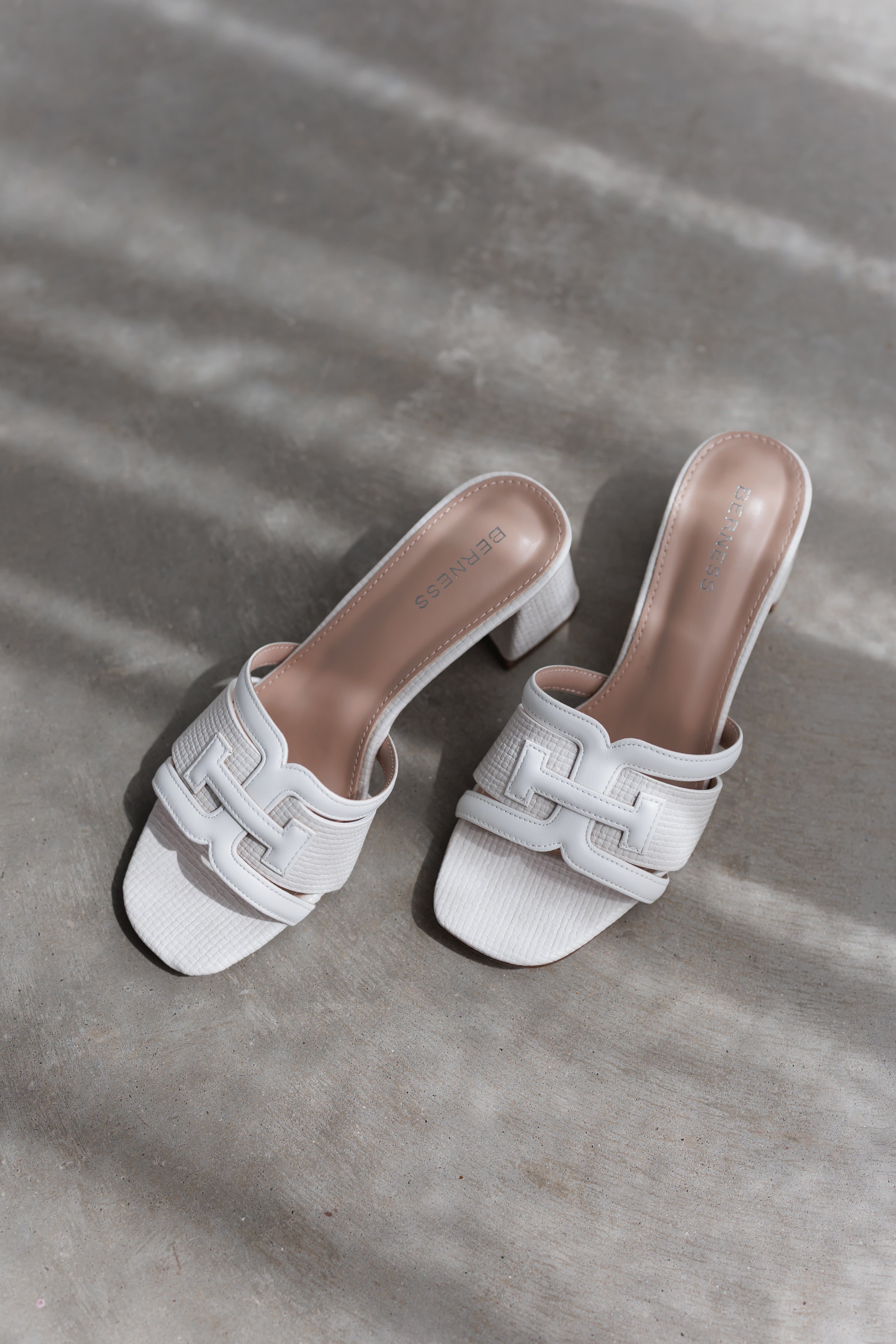 Brielle Heel-White
