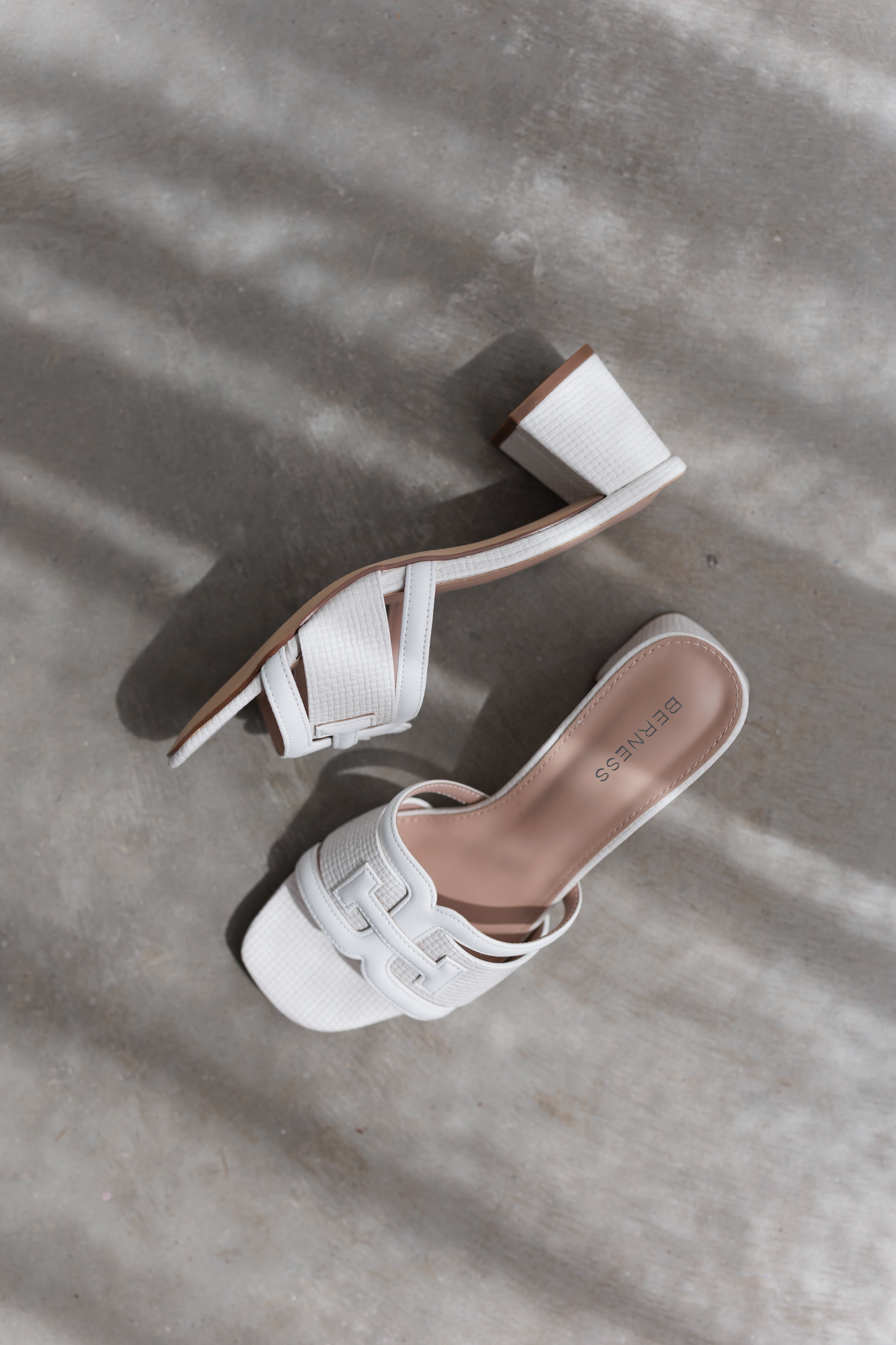 Brielle Heel-White