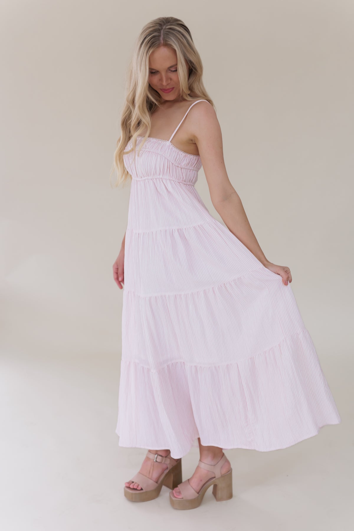 Chasing Sunlight Dress-Pink-FINAL SALE