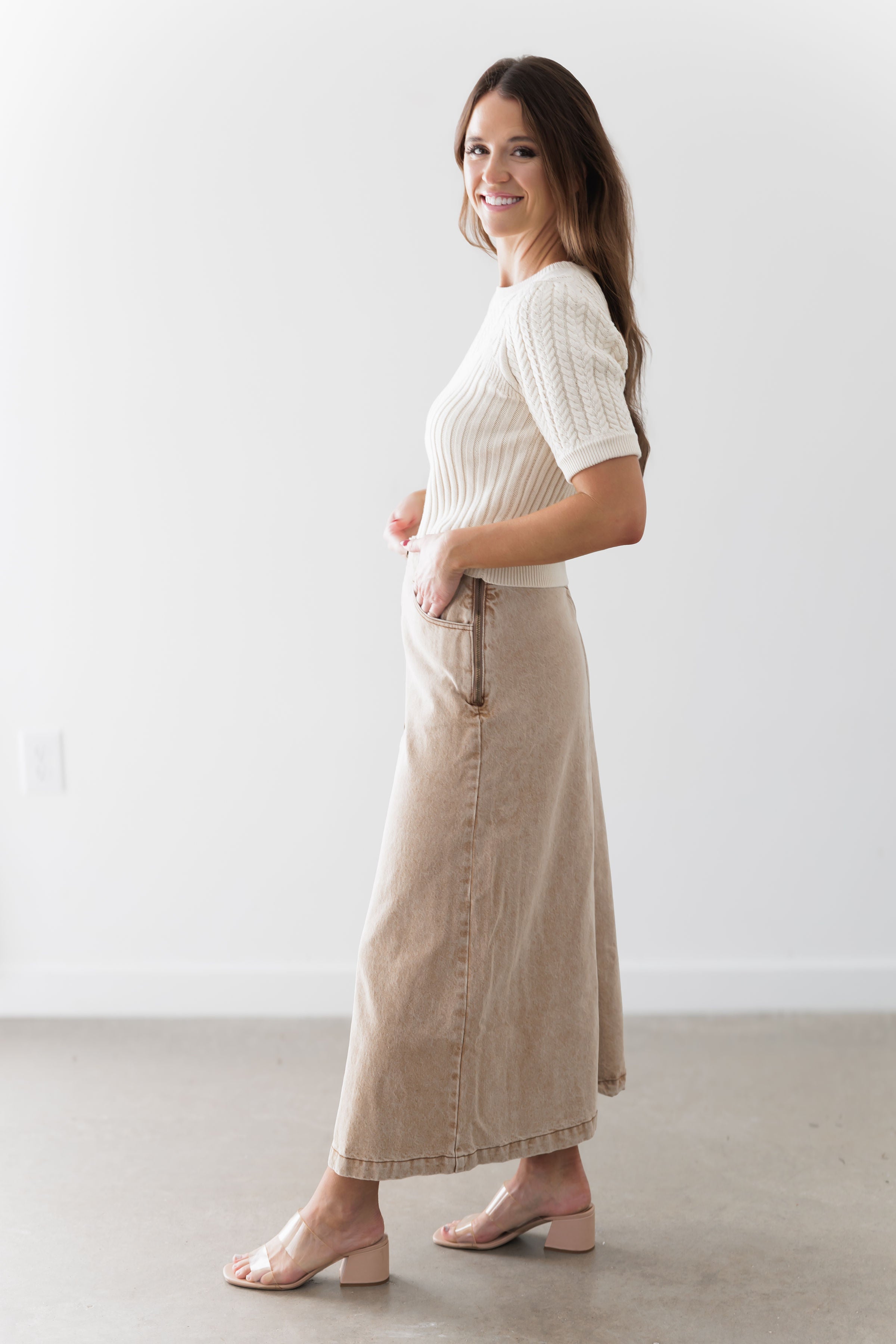 Lead The Way Sweater - Cream