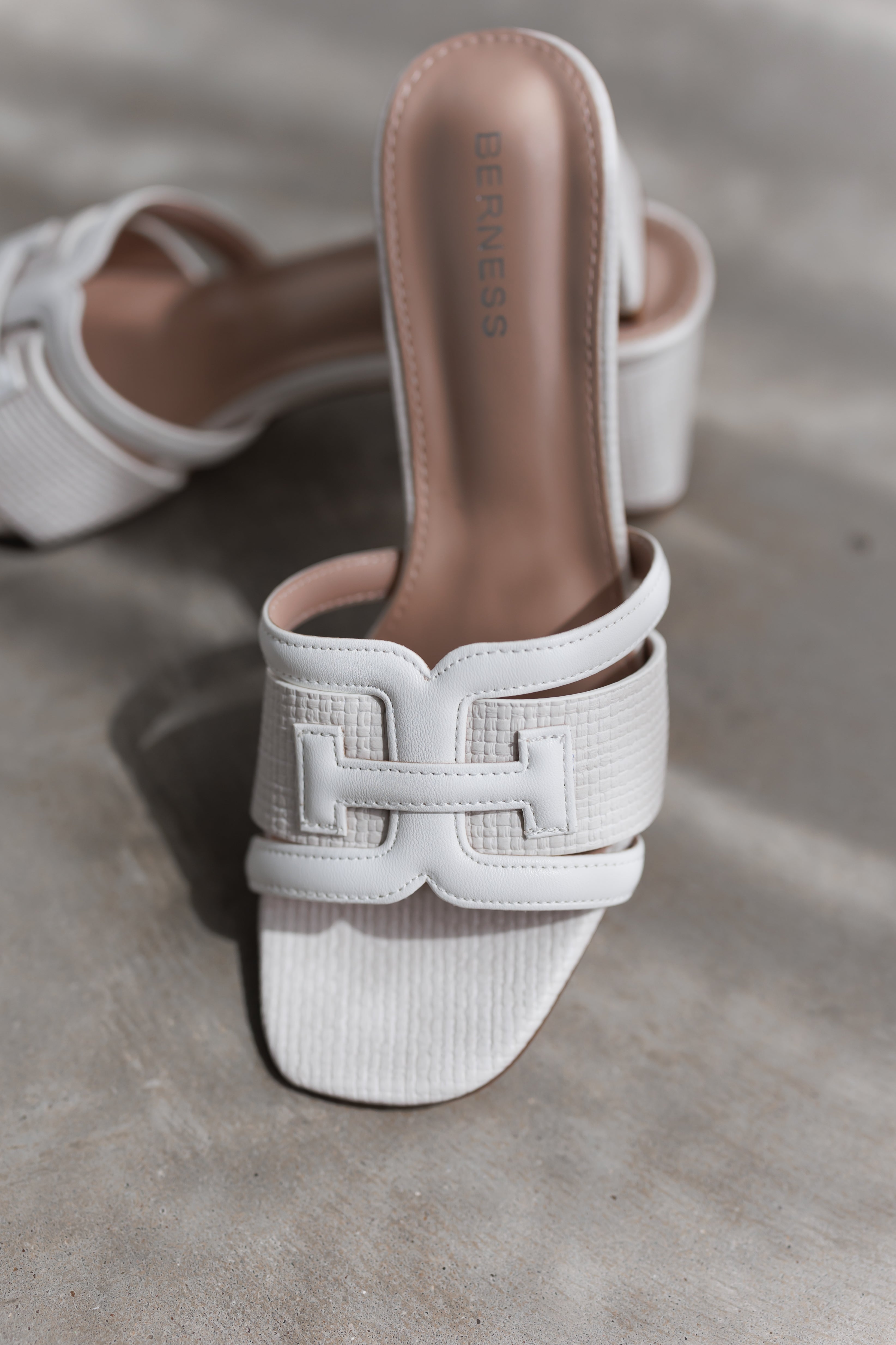 Brielle Heel-White