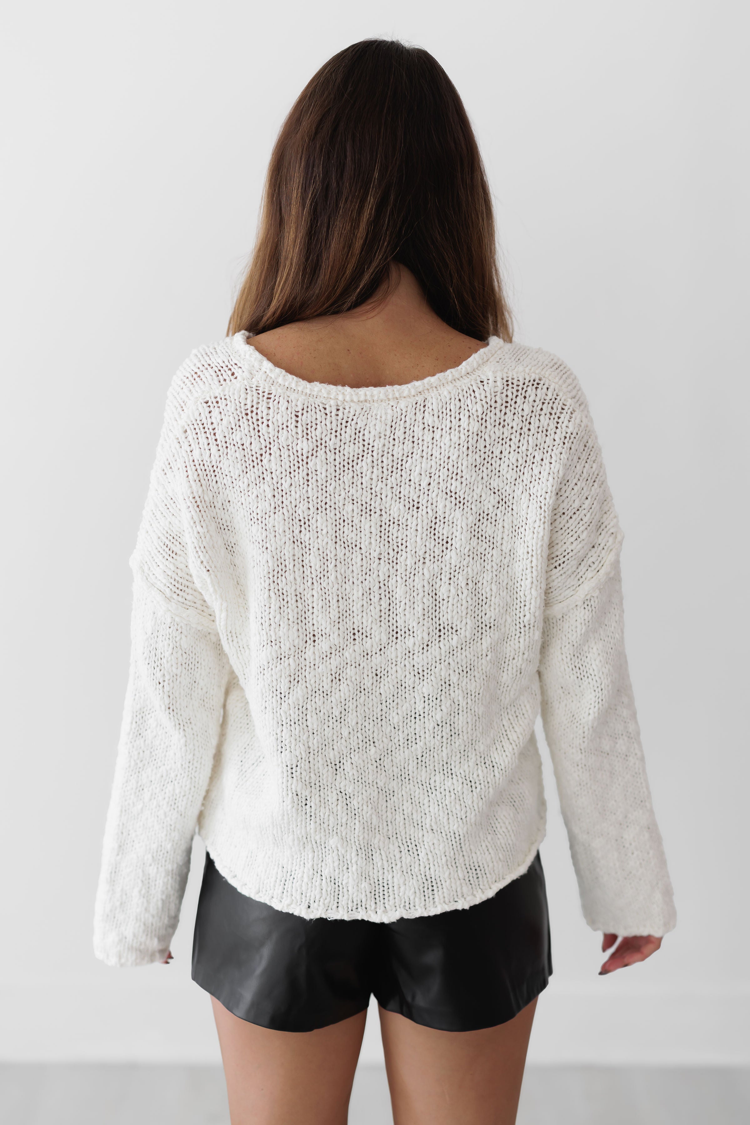 Picture Perfect Sweater - Off White