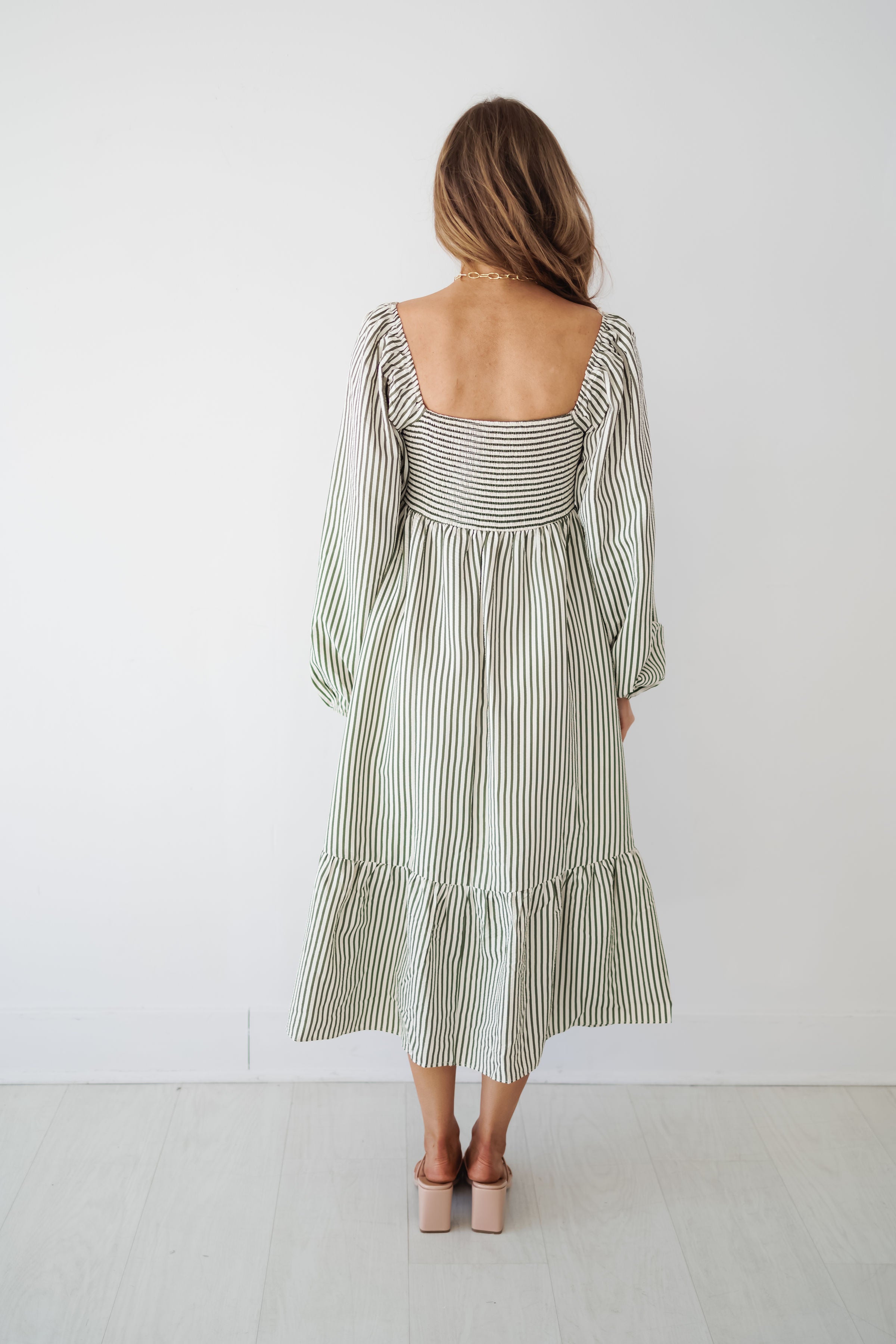 Mirabel Dress - Olive