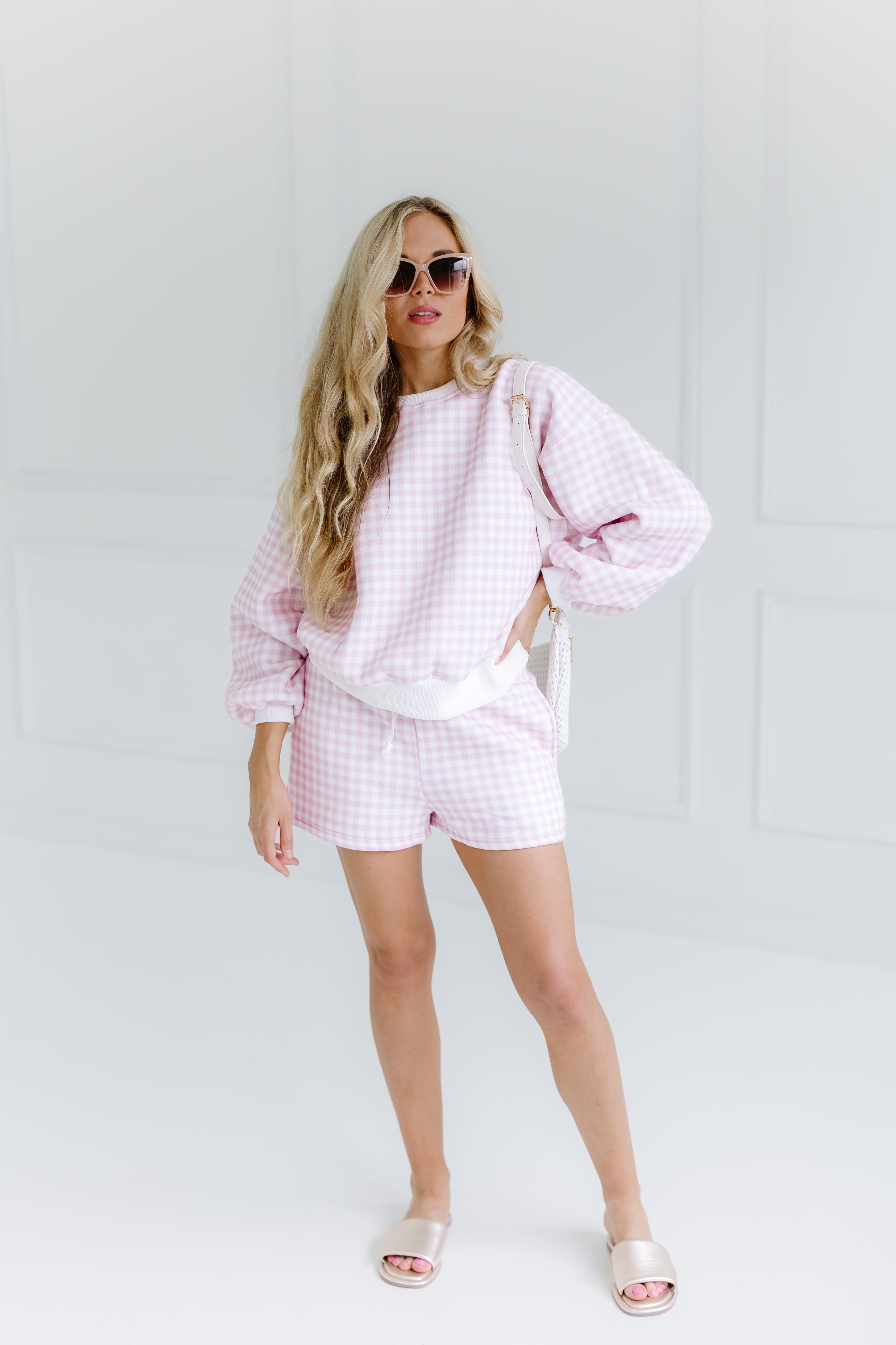 Ocean Breeze Lounge Set - Pink