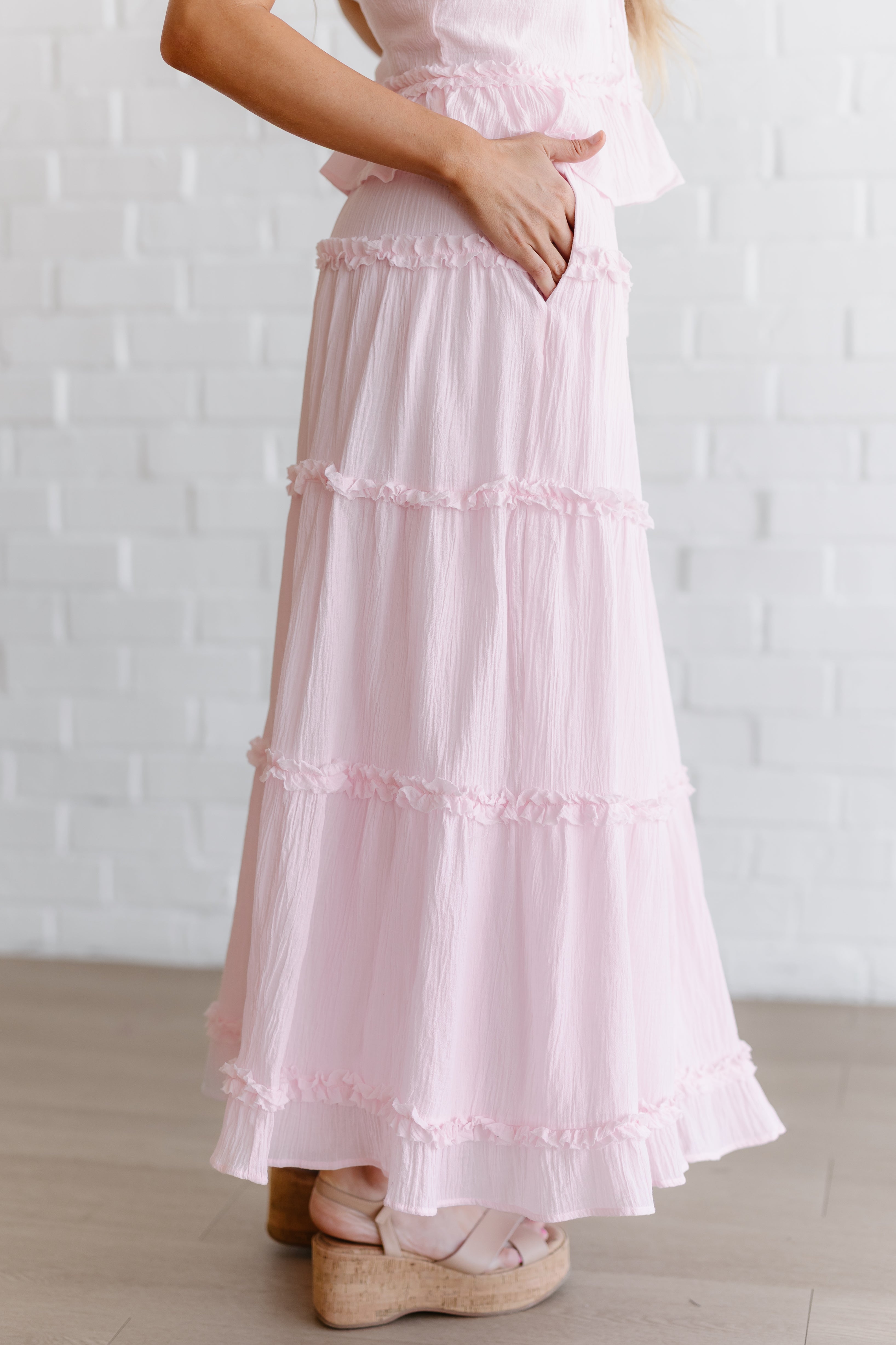 Faded Sky Skirt