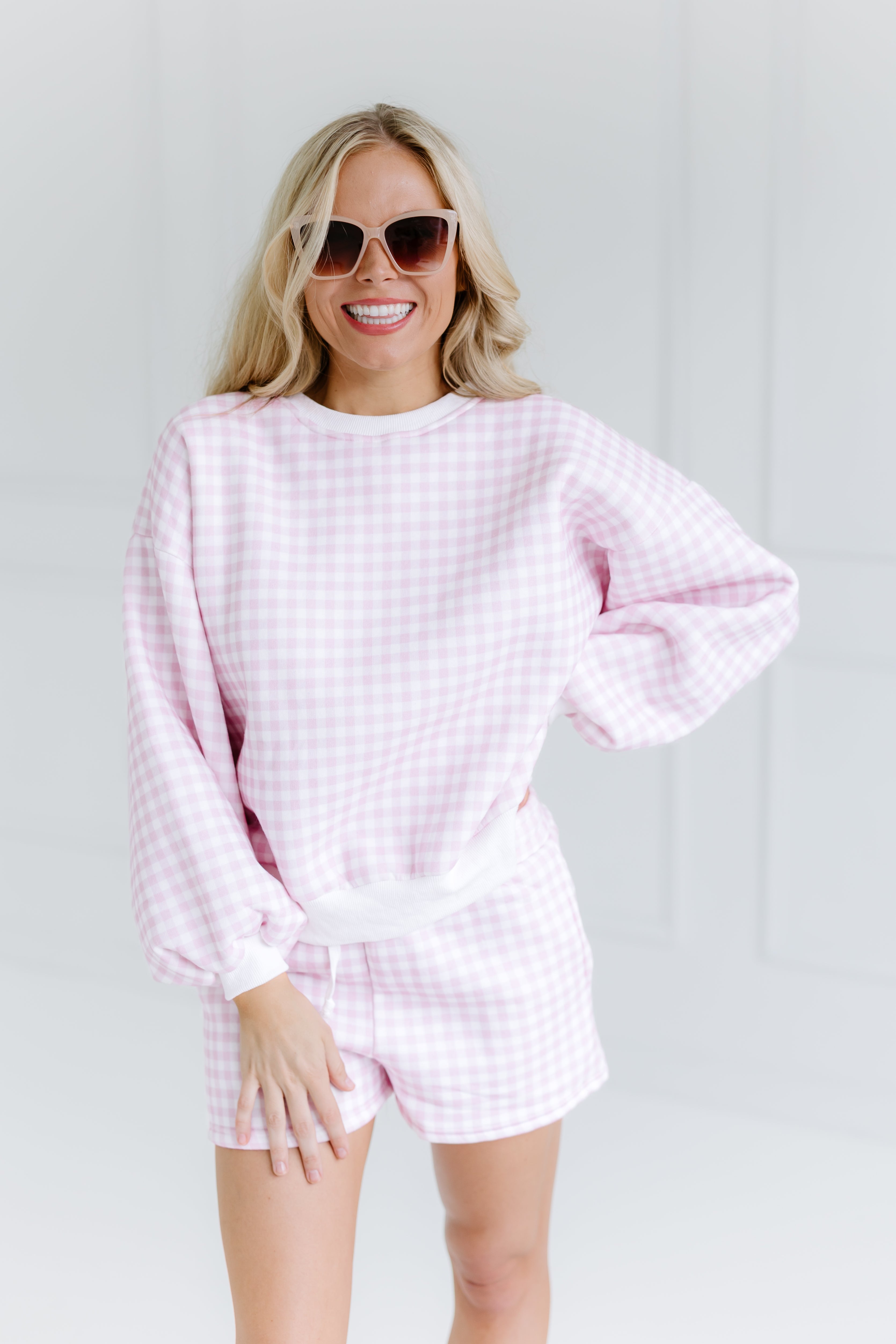 Ocean Breeze Lounge Set - Pink