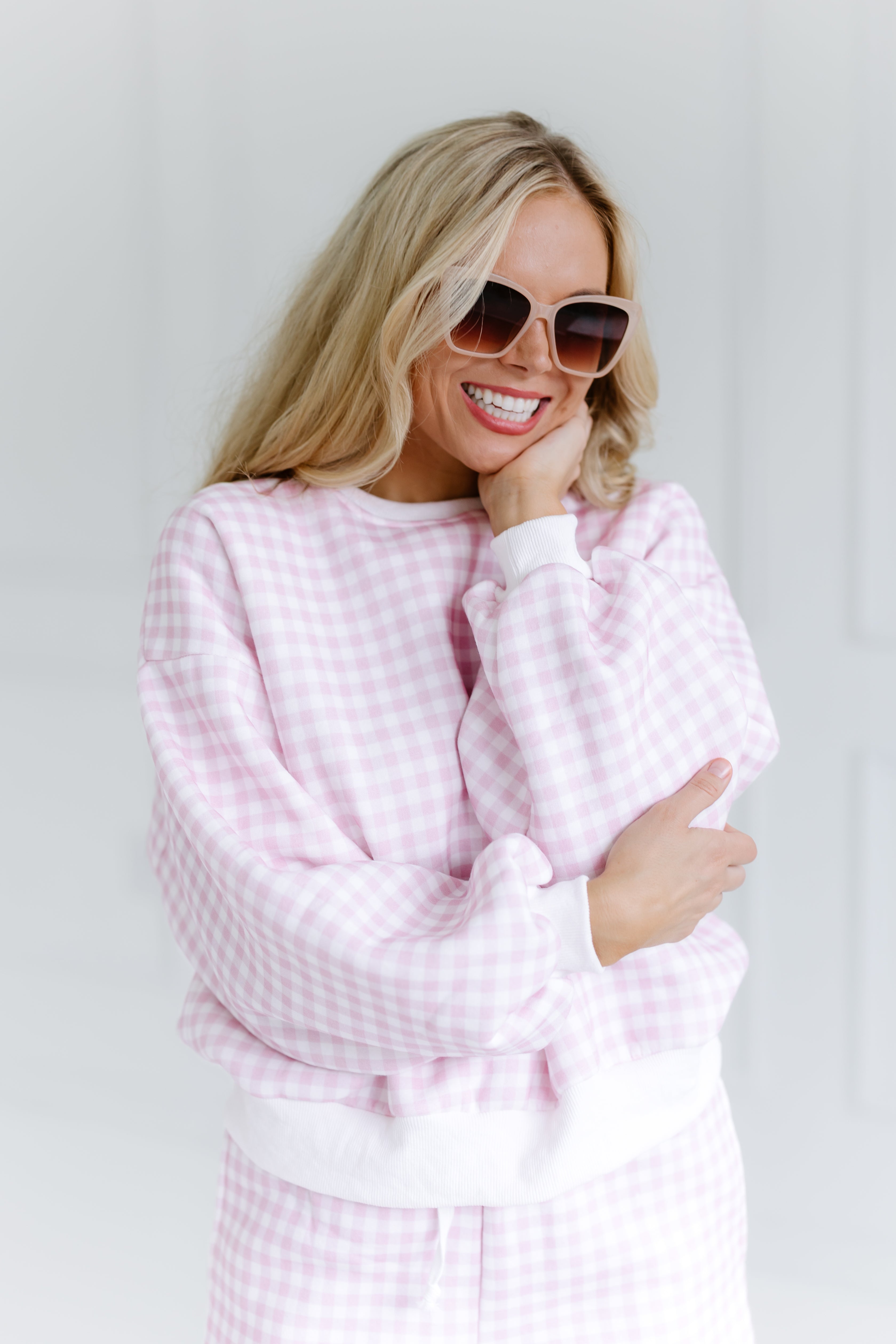 Ocean Breeze Lounge Set - Pink